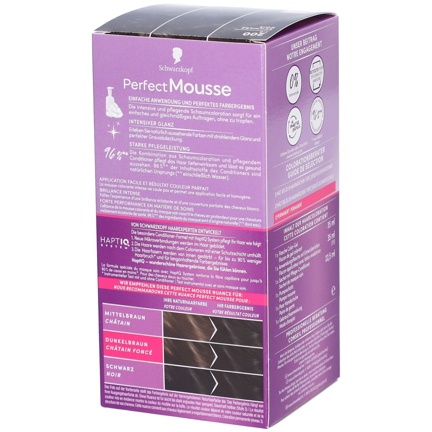 PERFECT MOUSSE 200 schwarz