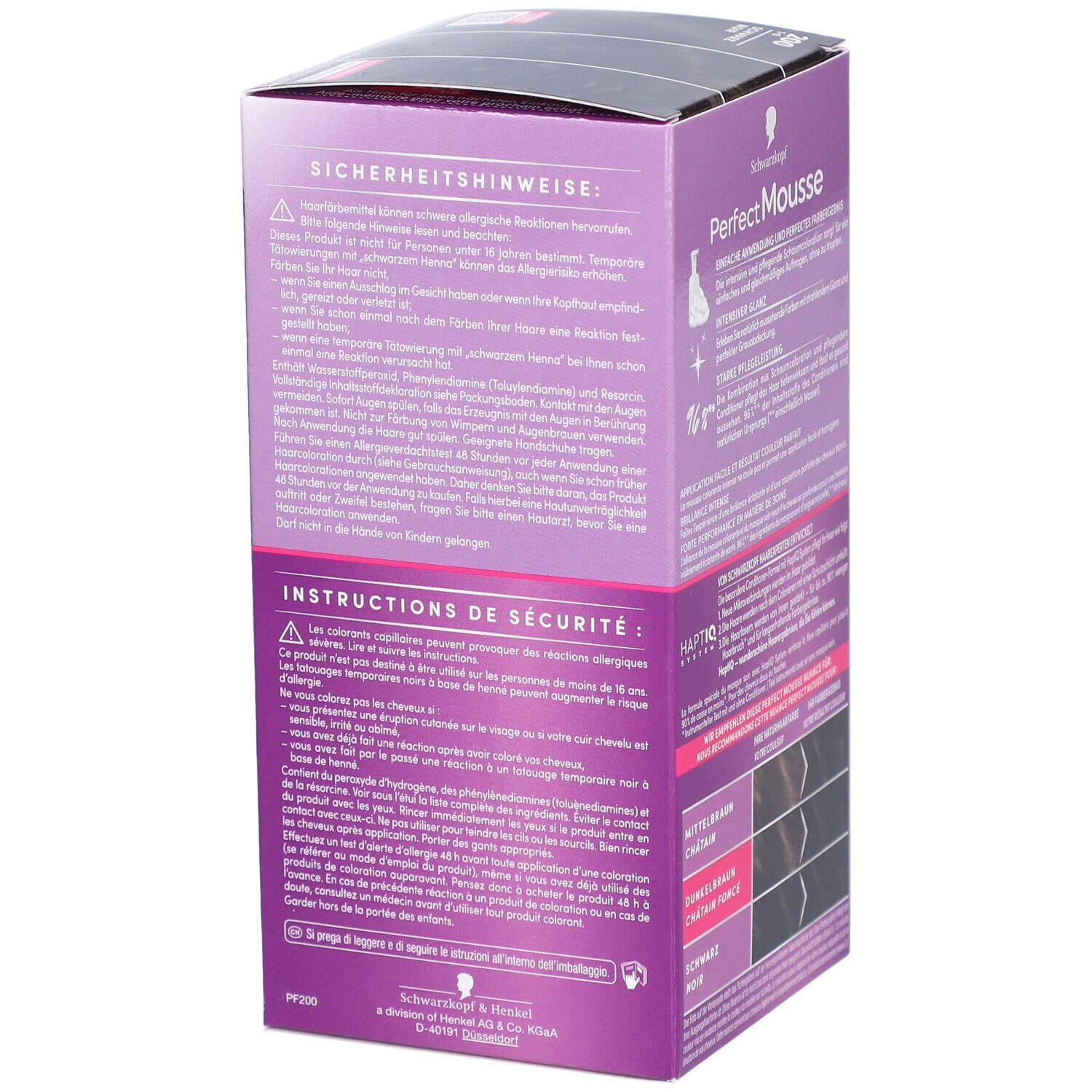 PERFECT MOUSSE 200 schwarz