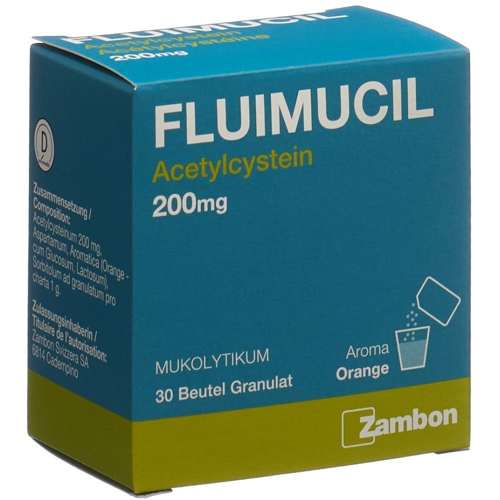 FLUIMUCIL Gran 200 mg Erw Btl 30 Stk