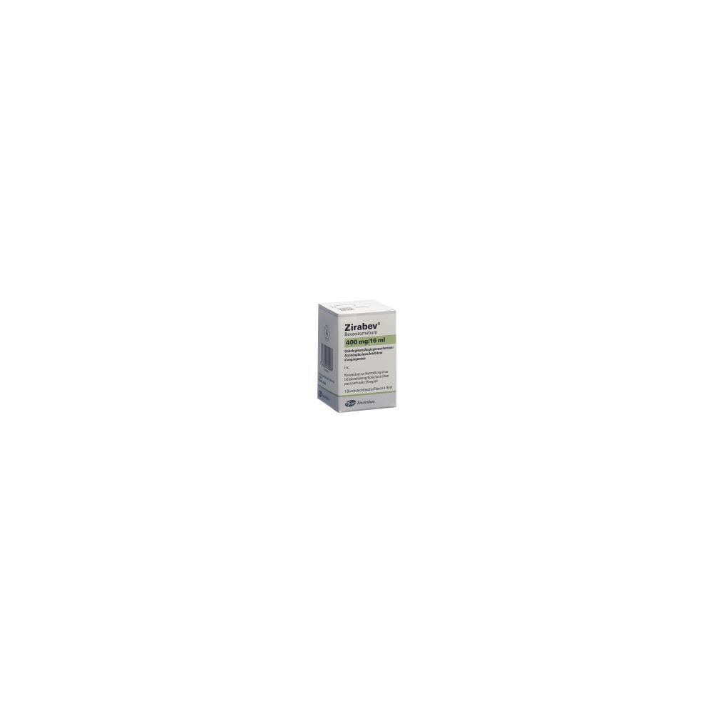 ZIRABEV Inf Konz 400 mg/16ml Vial 16 ml