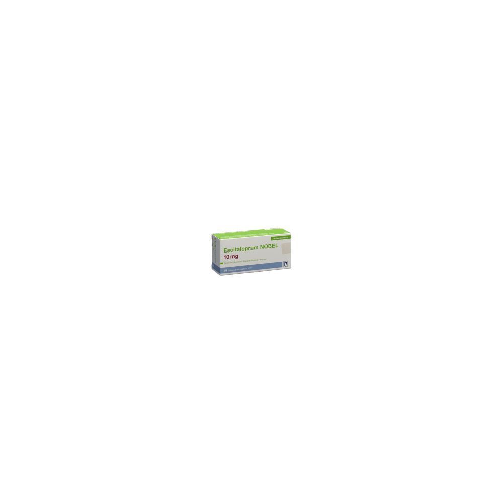 ESCITALOPRAM NOBEL Filmtabl 10 mg 98 Stk