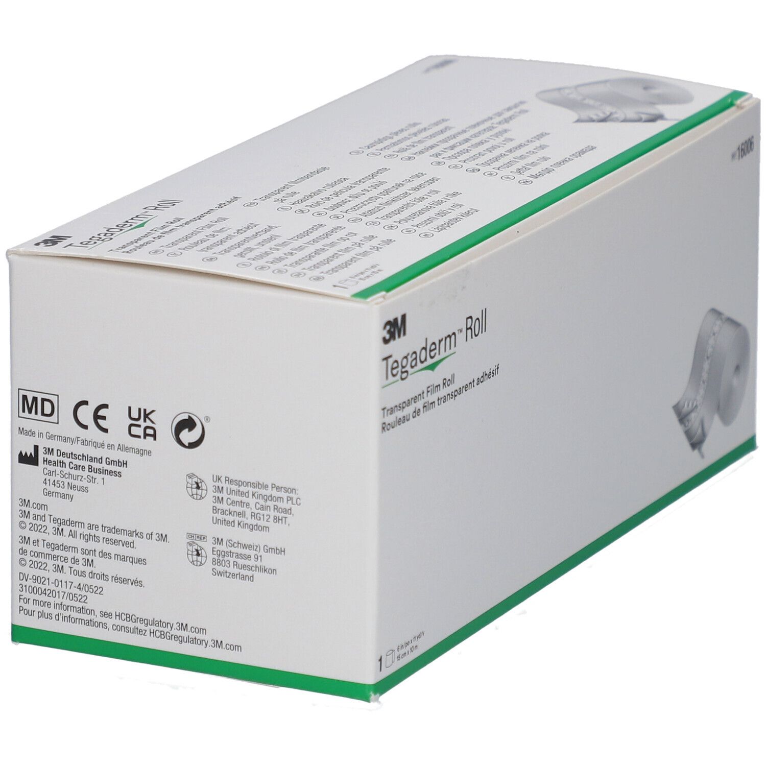 3M Tegaderm Roll 15 cm x 10 m