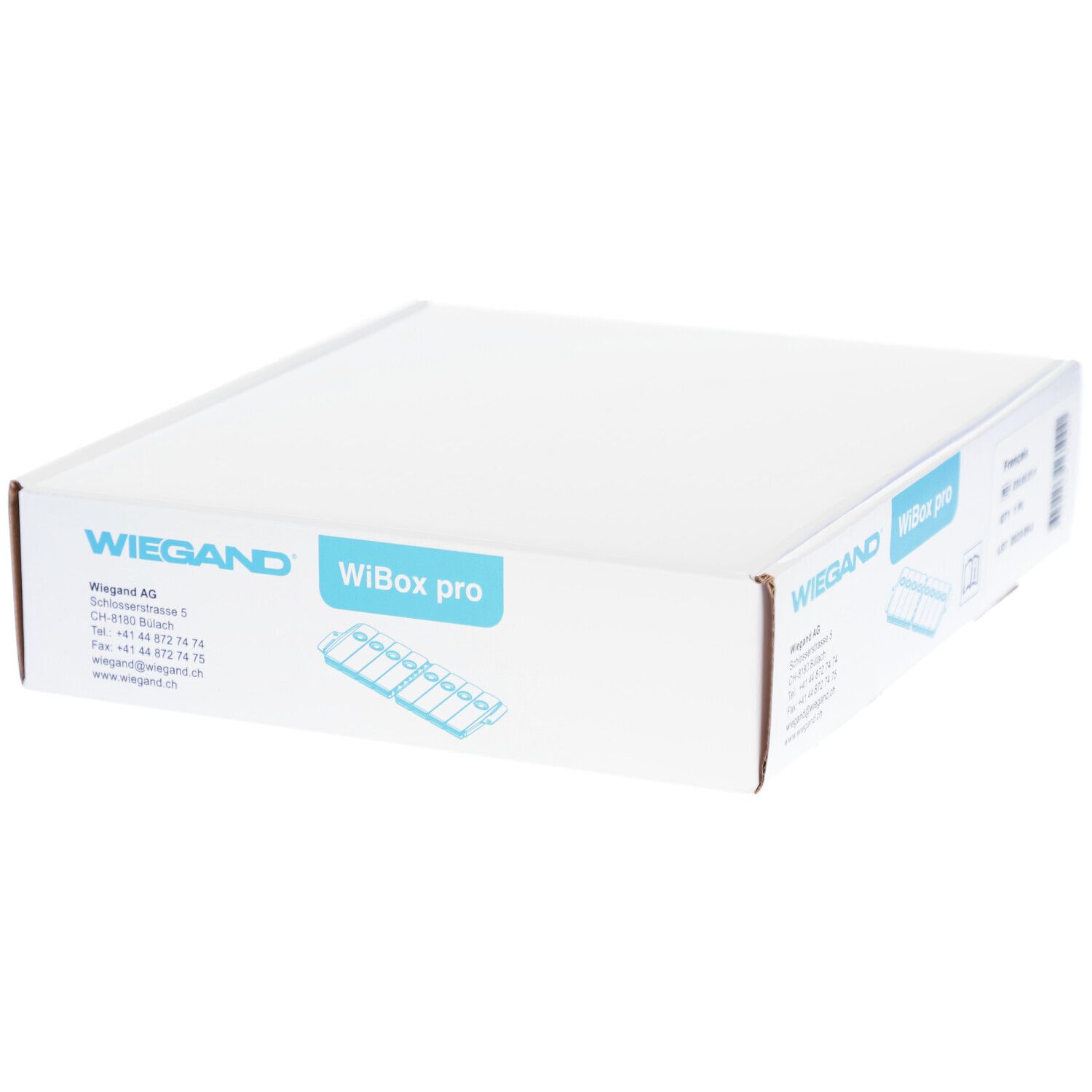 WIBOX Pro Medidispenser 7 Tage 4Fäch/Tag Koffer FR