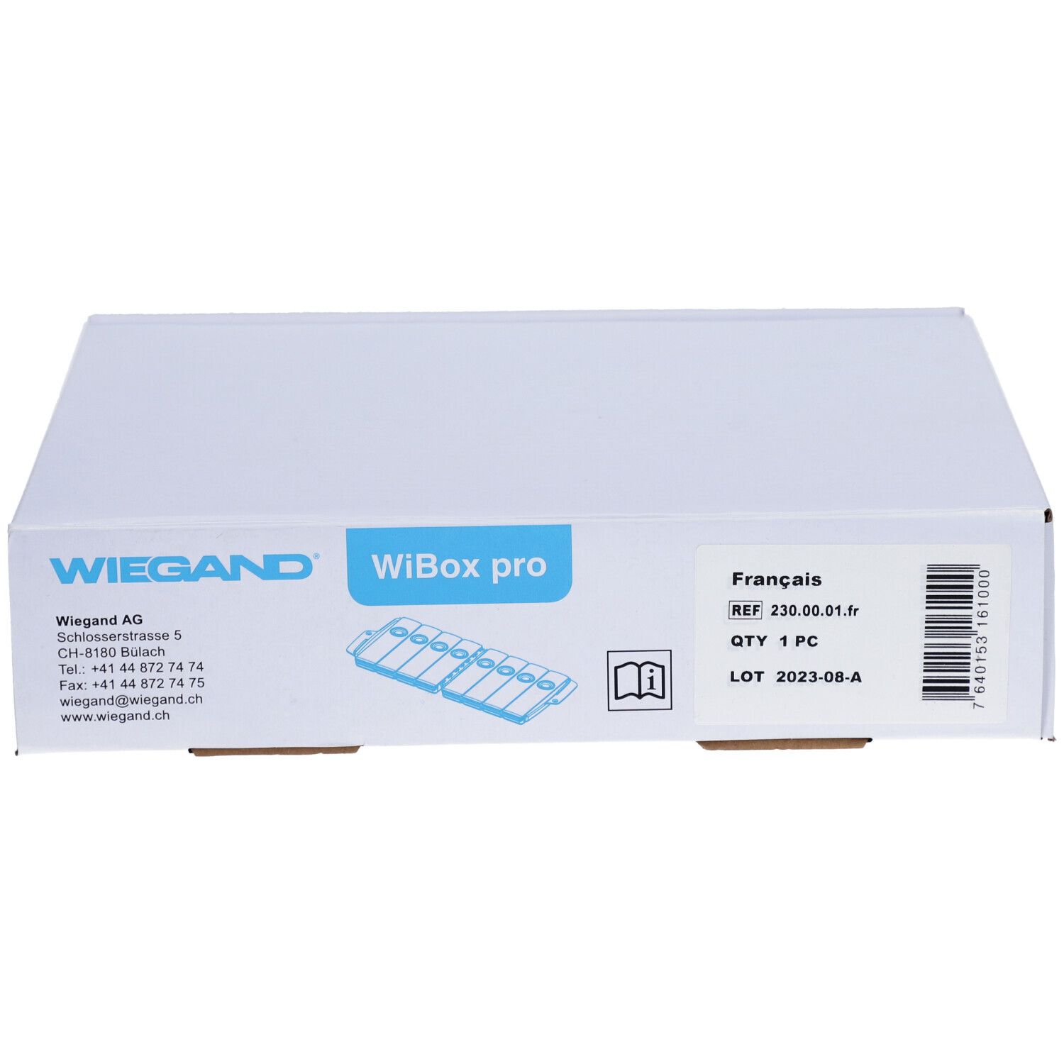 WIBOX Pro Medidispenser 7 Tage 4Fäch/Tag Koffer FR