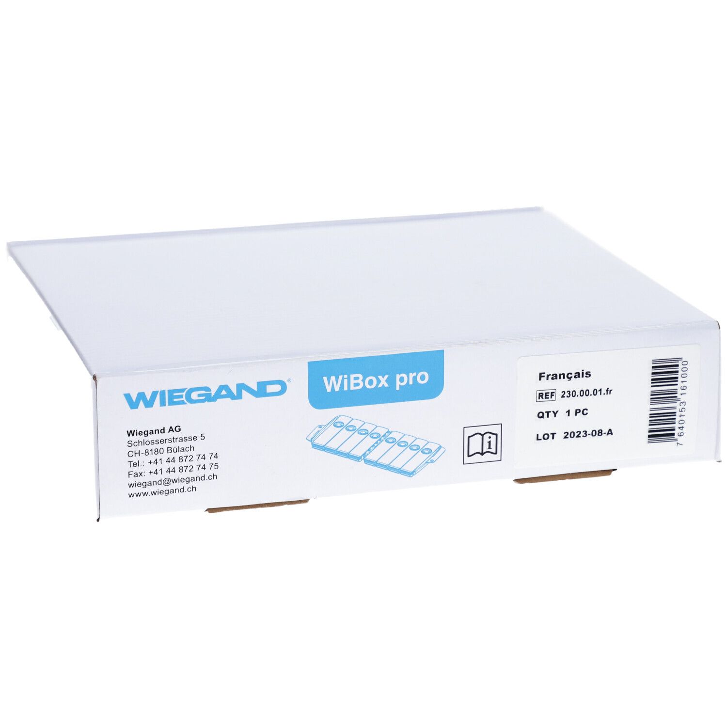 WIBOX Pro Medidispenser 7 Tage 4Fäch/Tag Koffer FR