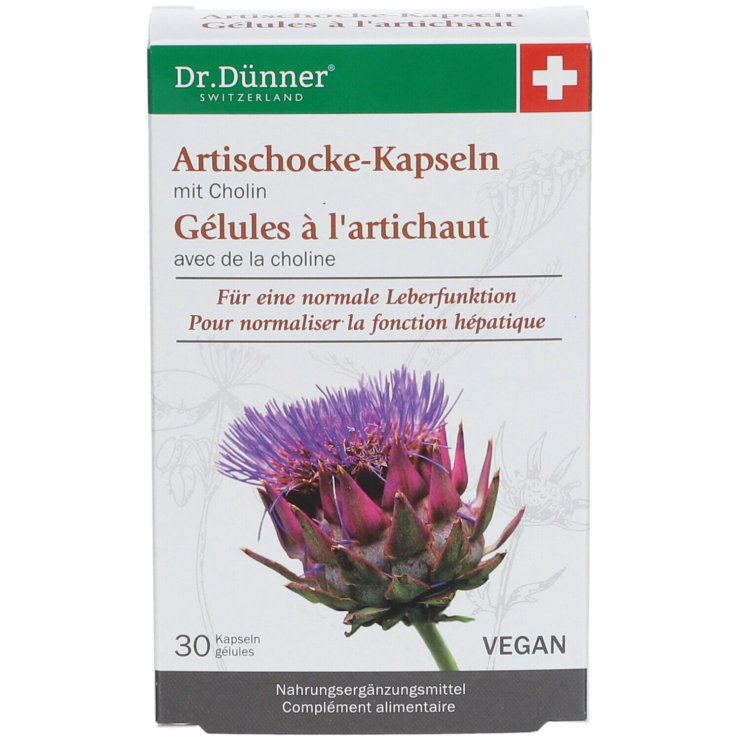 DR.DÜNNER Artischocke Kapseln