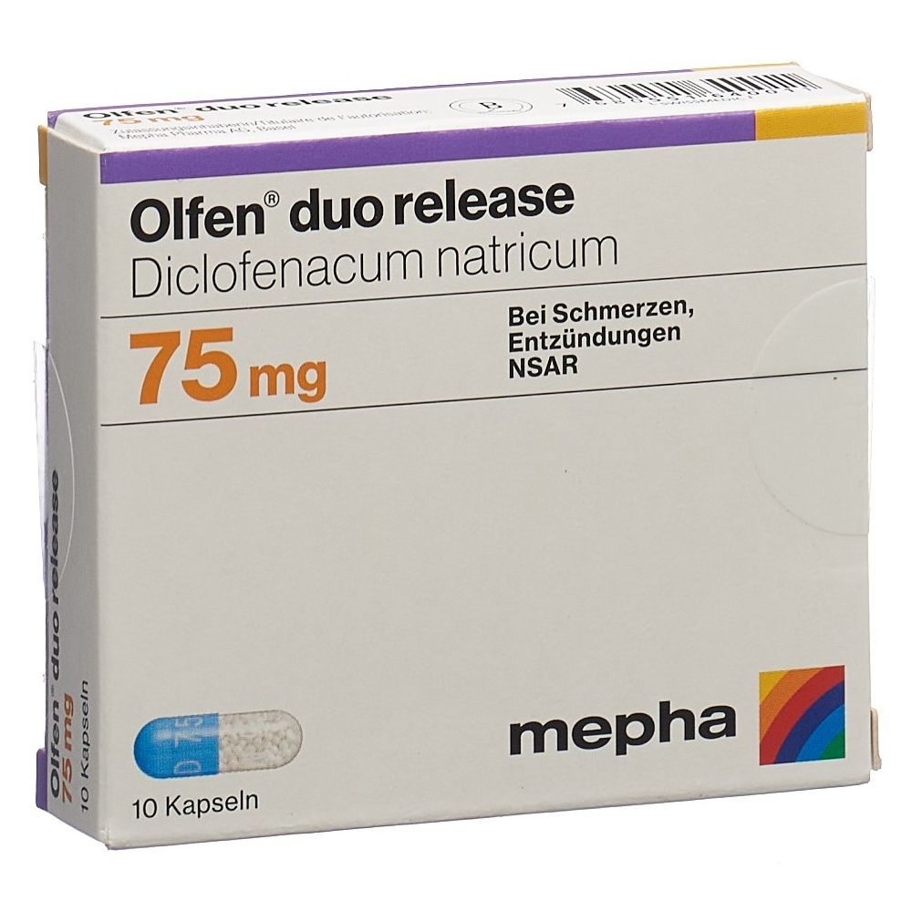 OLFEN duo release Kaps 75 mg SDO