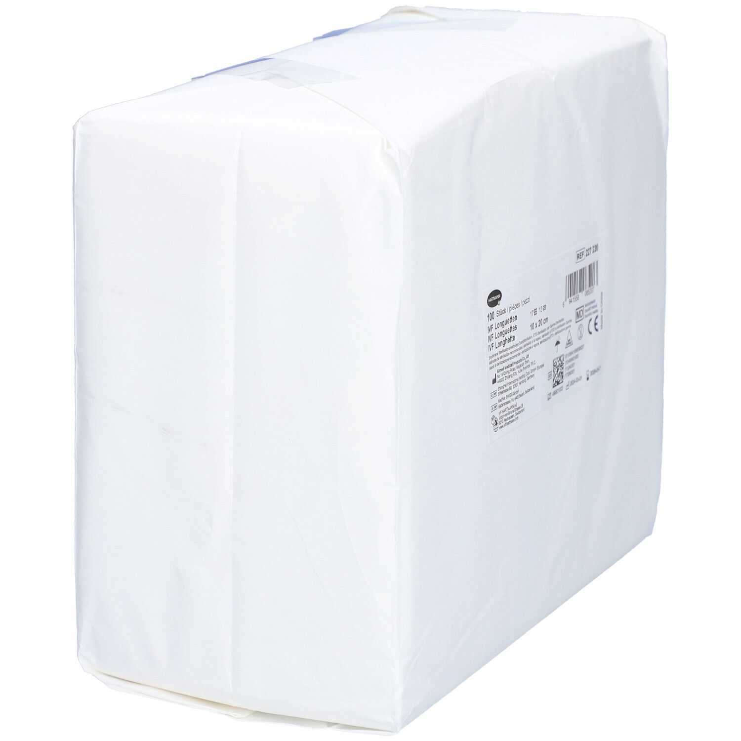 HARTMANN IVF Longuettes 10 x 20 cm 12 plis