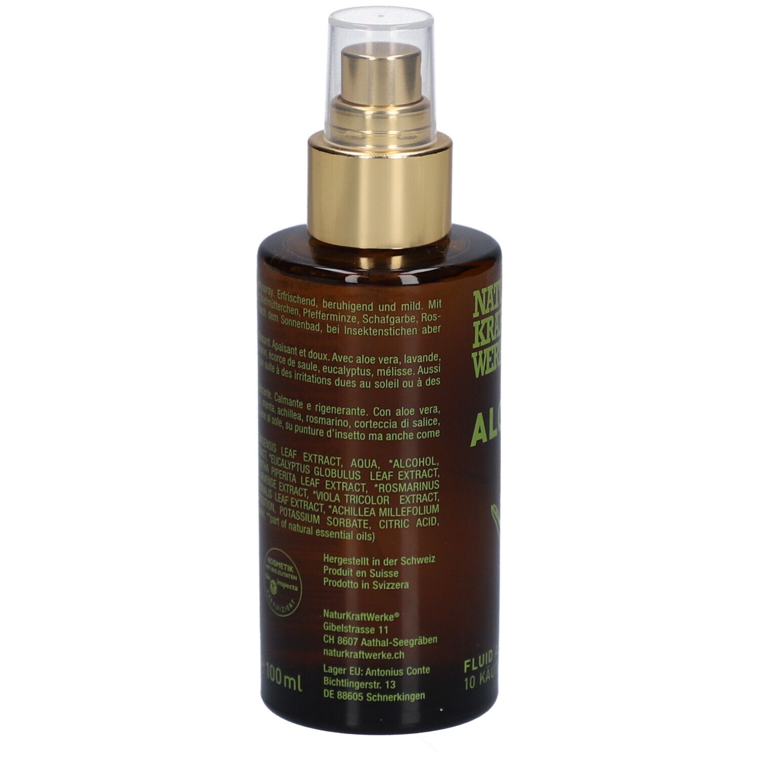 NATURKRAFTWERKE Aloe 10+ Spray Bio