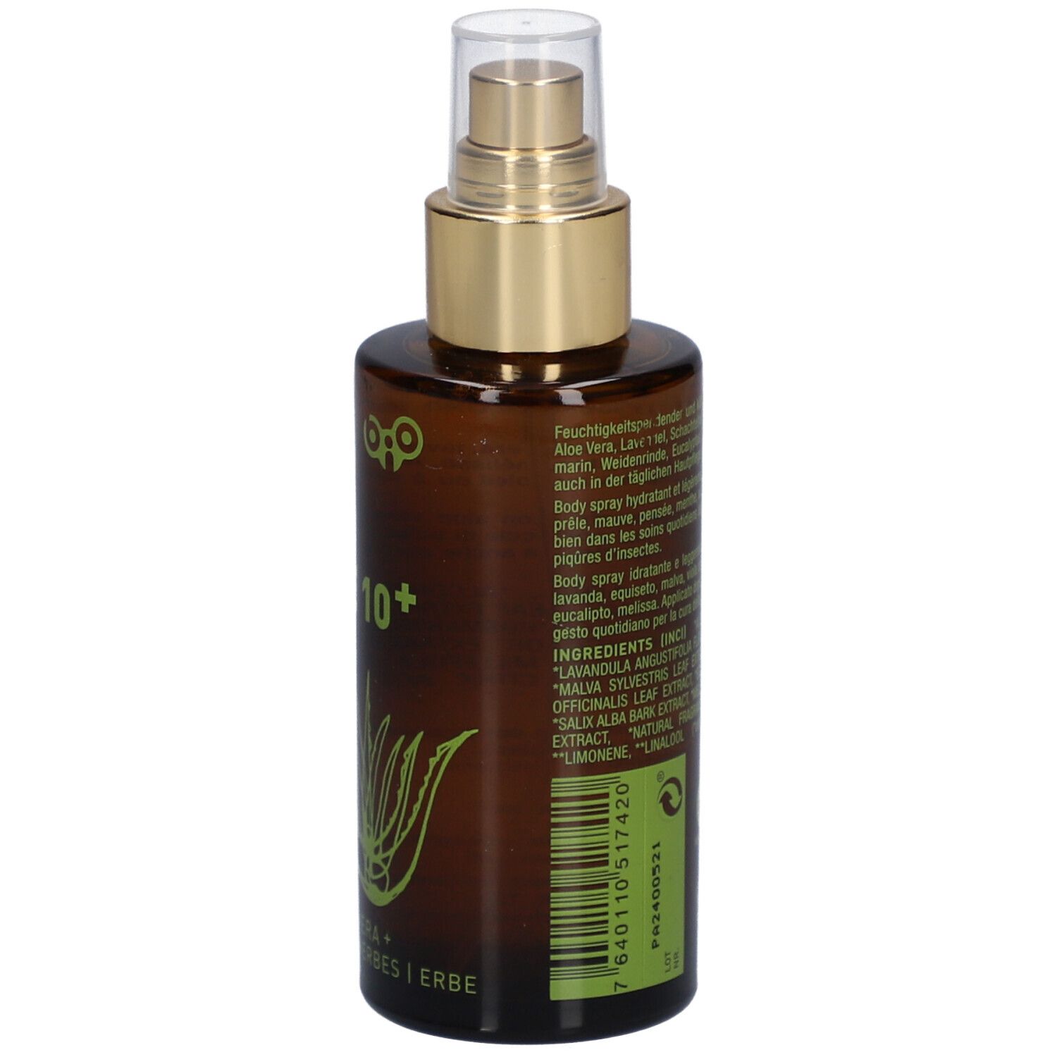 NATURKRAFTWERKE Aloe 10+ Spray Bio