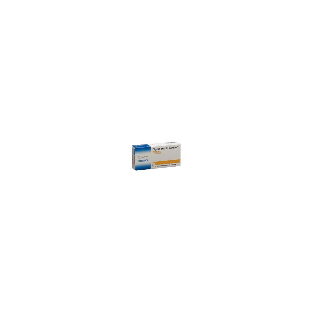 CIPROFLOXACIN Zentiva Filmtabl 250 mg 10 Stk