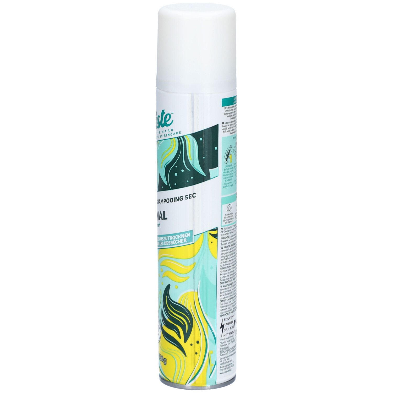 BATISTE Trockenshampoo Original 200 ml