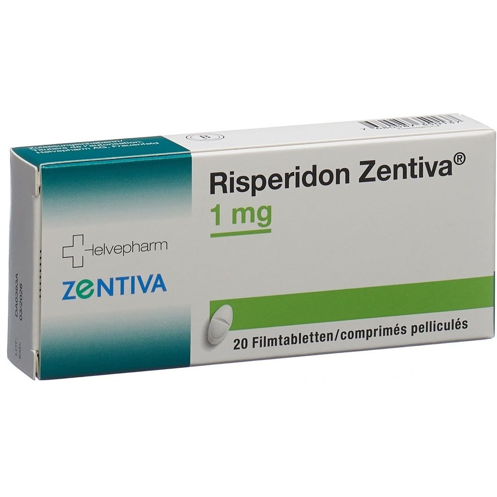 RISPERIDON Zentiva Filmtabl 1 mg SDO