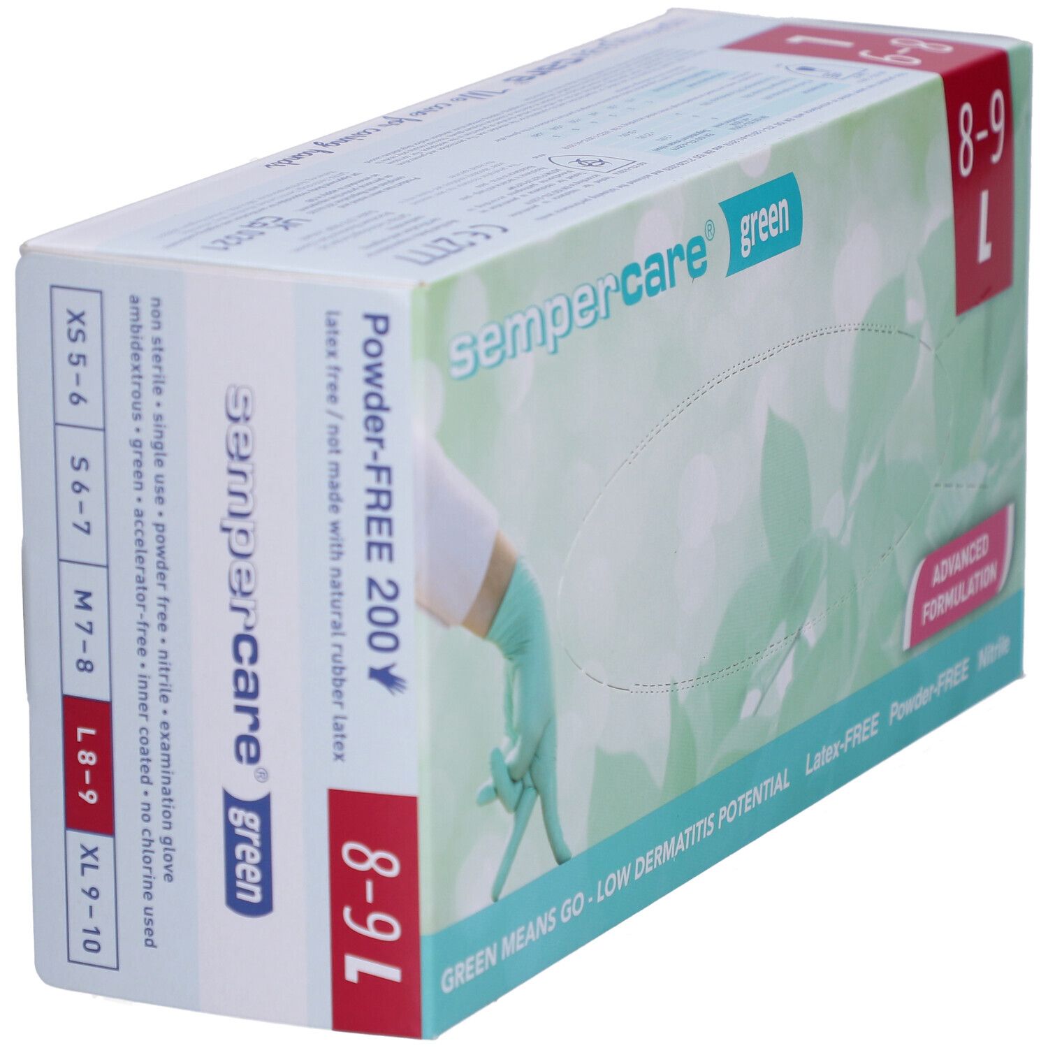 Sempercare Nitril Green Untersuchungshandschuhe