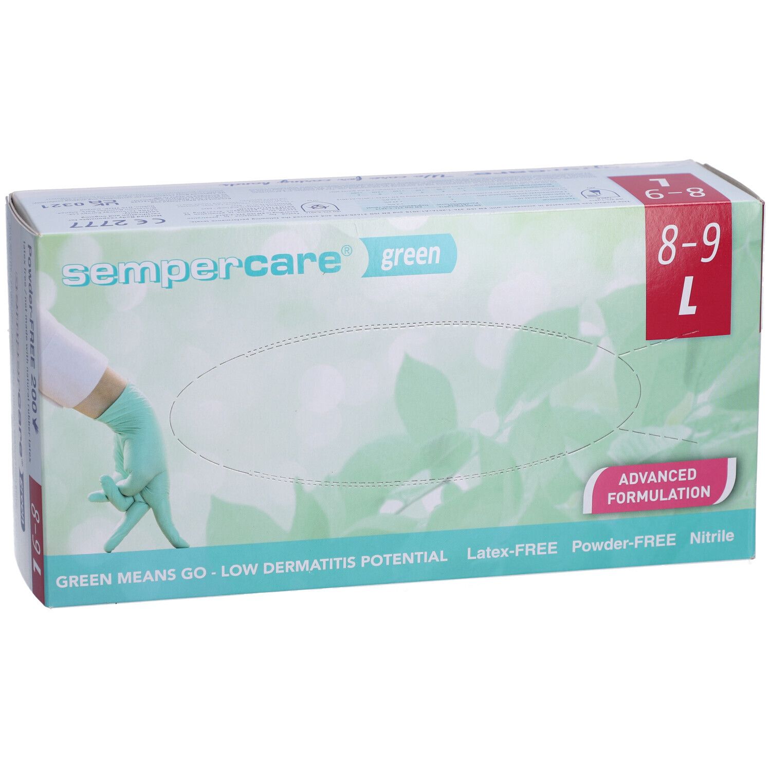 Sempercare Nitril Green Untersuchungshandschuhe