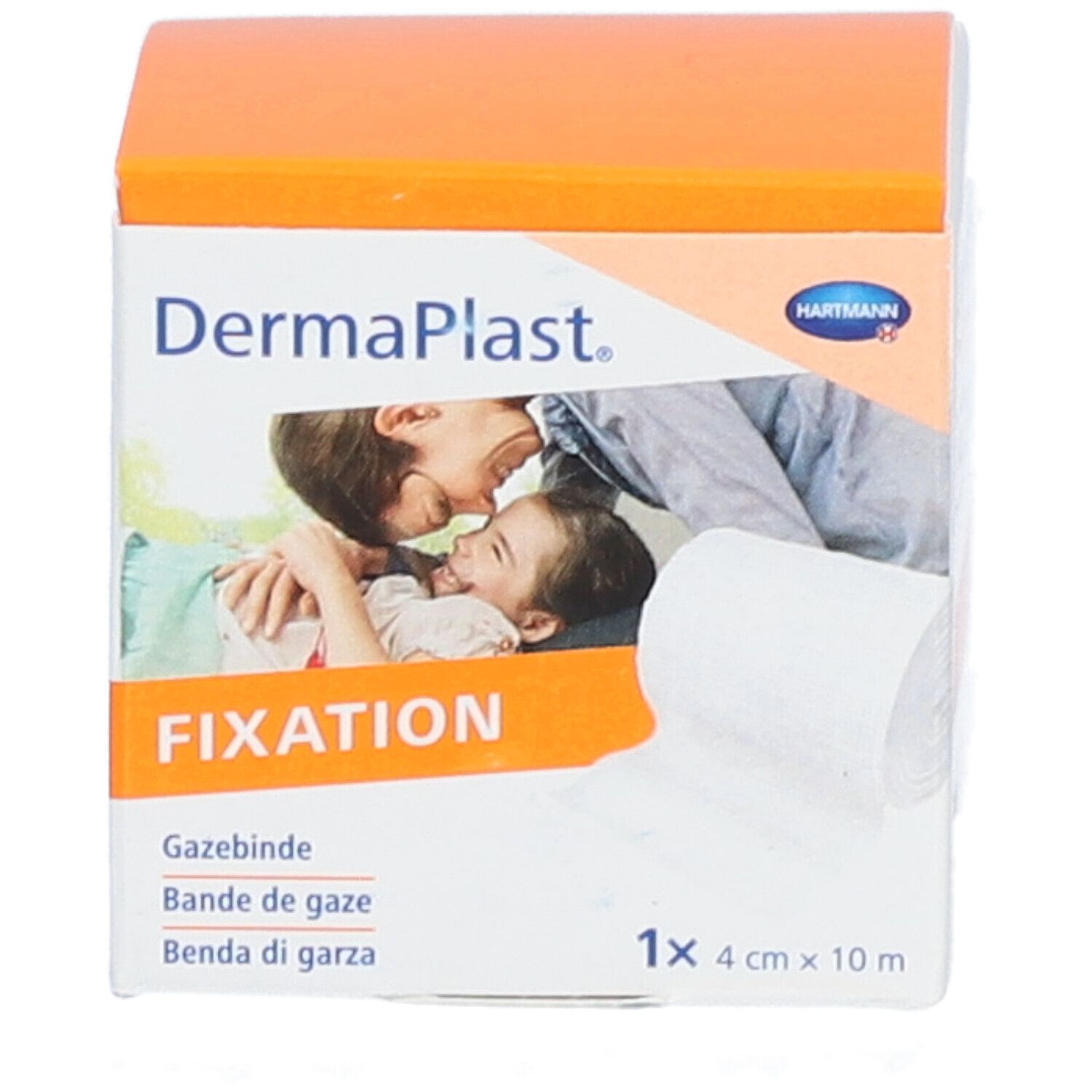 HARTMANN Dermaplast® Mullband 4 cm x 10 m