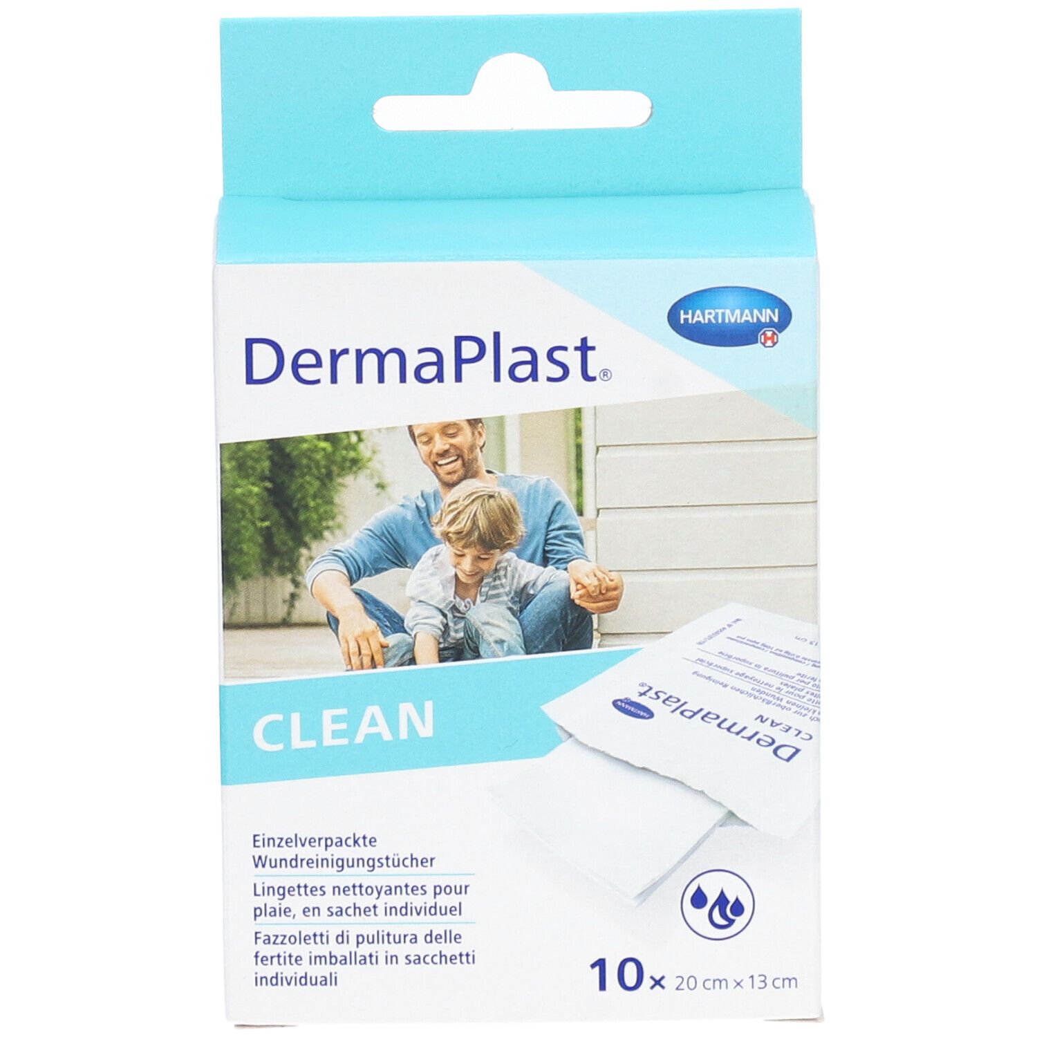 DermaPlast Clean Wundreinigungstücher