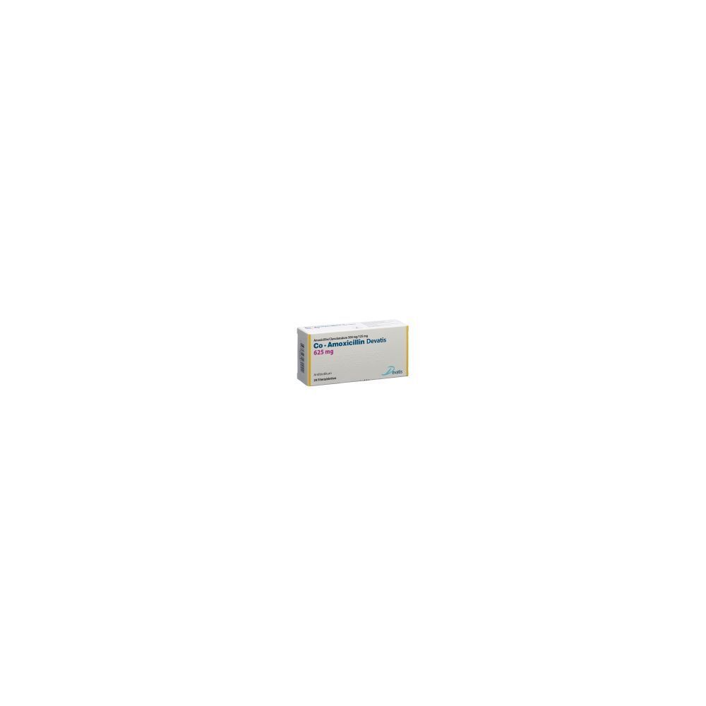 CO-AMOXICILLIN Devatis Filmtabl 625 mg 20 Stk