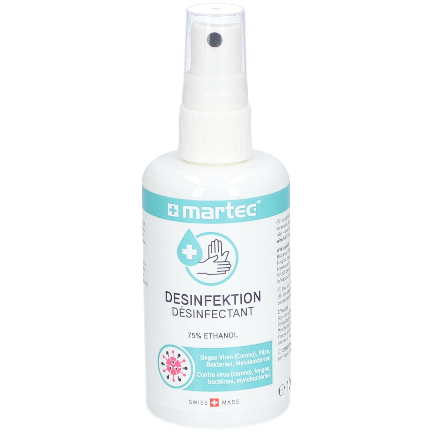 MARTEC Desinfektionsmittel-Spray 75% Ethanol