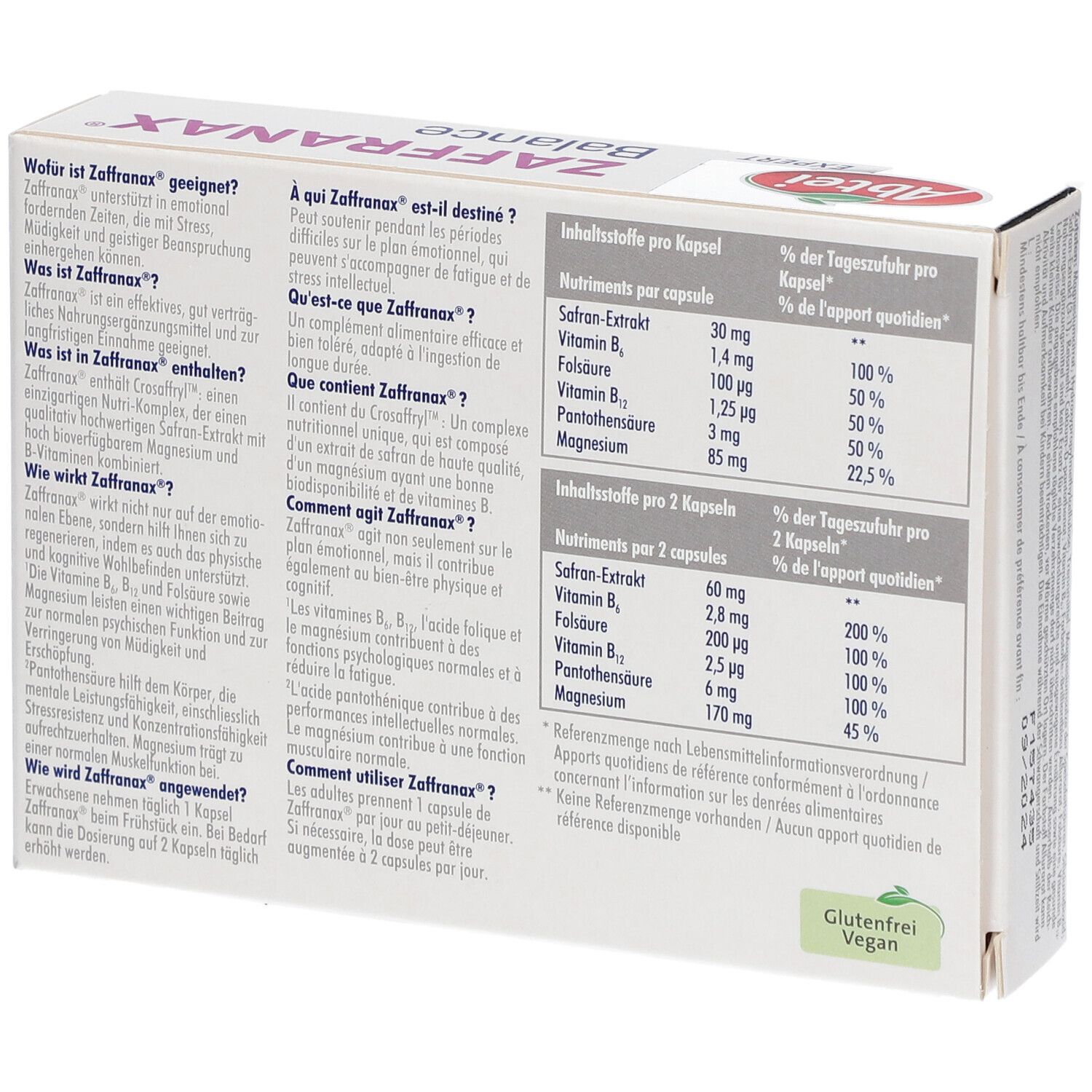 ABTEI Expert Zaffranax® Balance
