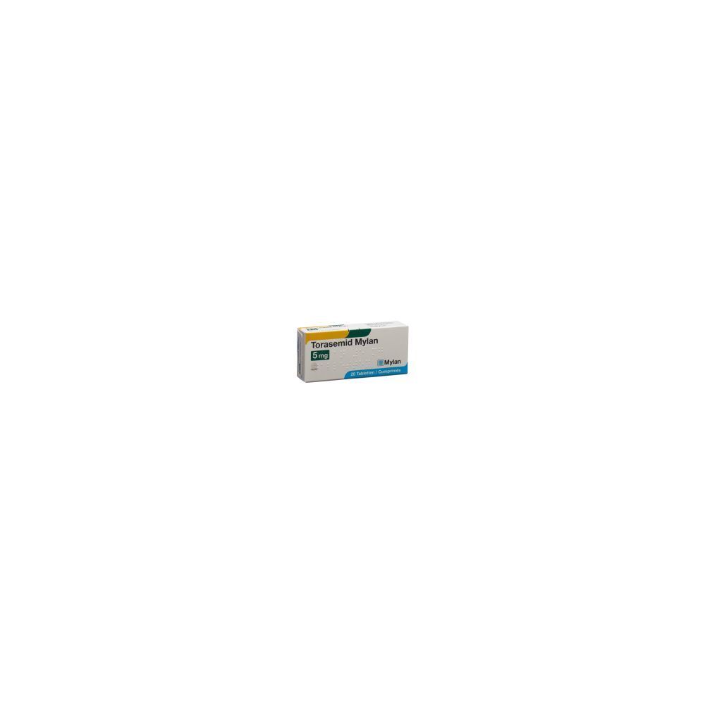 TORASEMID Mylan Tabl 5 mg 20 Stk