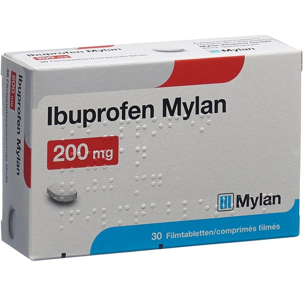 IBUPROFEN Mylan Filmtabl 200 mg SDO