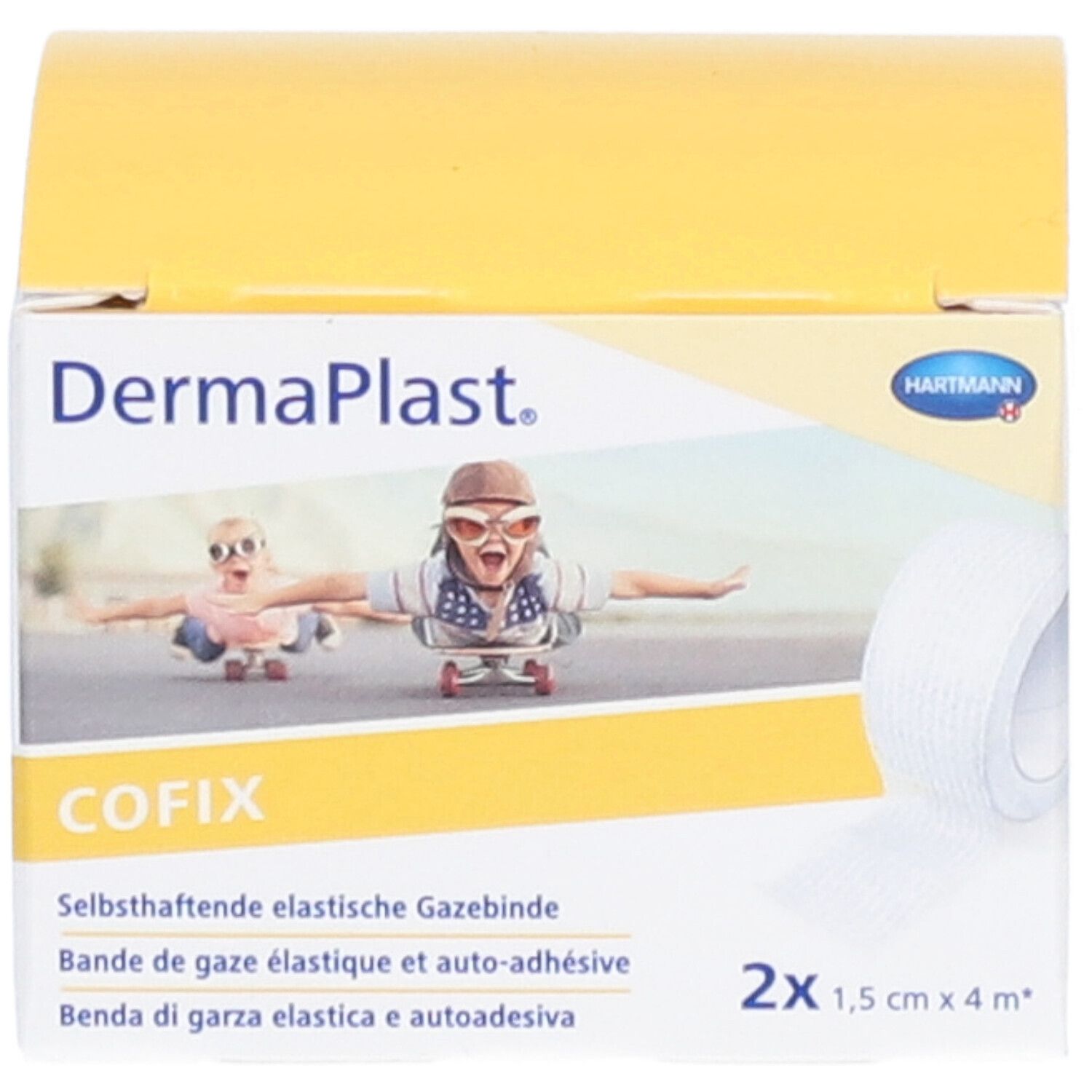 HARTMANN Dermaplast® CoFix 1,5 cm x 4 m weiß