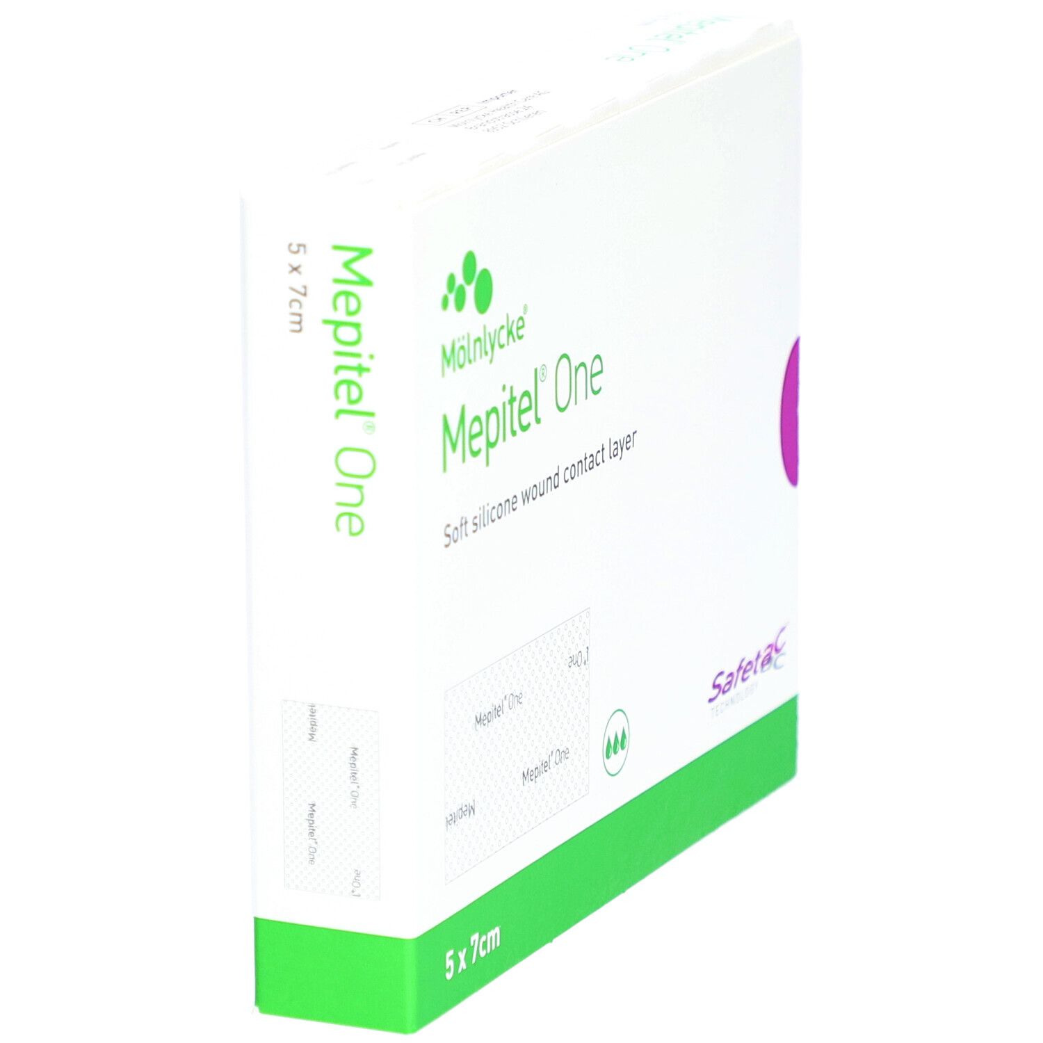 MÖLNLYCKE® Mepitel® One - Pansement Interface Siliconé 5 x 7 cm