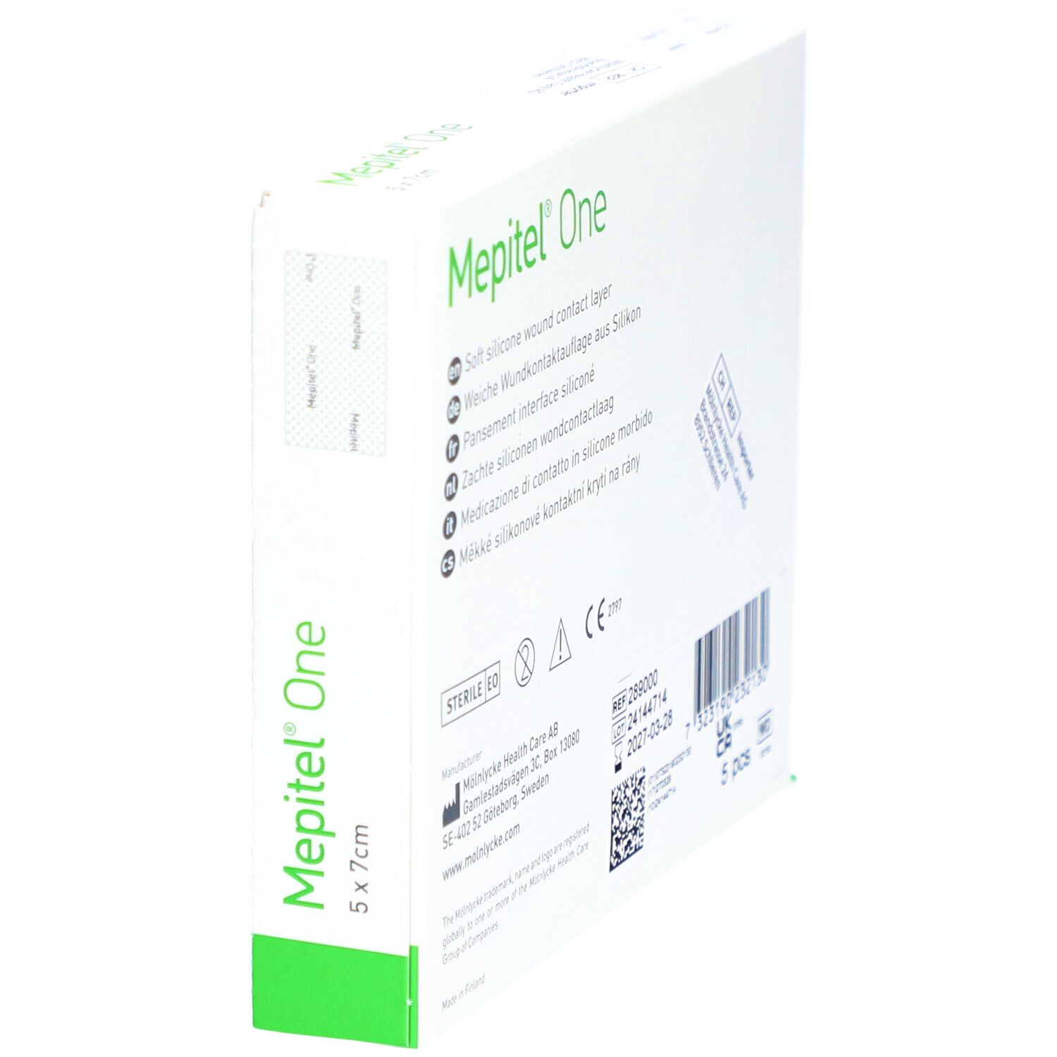 MÖLNLYCKE® Mepitel® One - Pansement Interface Siliconé 5 x 7 cm