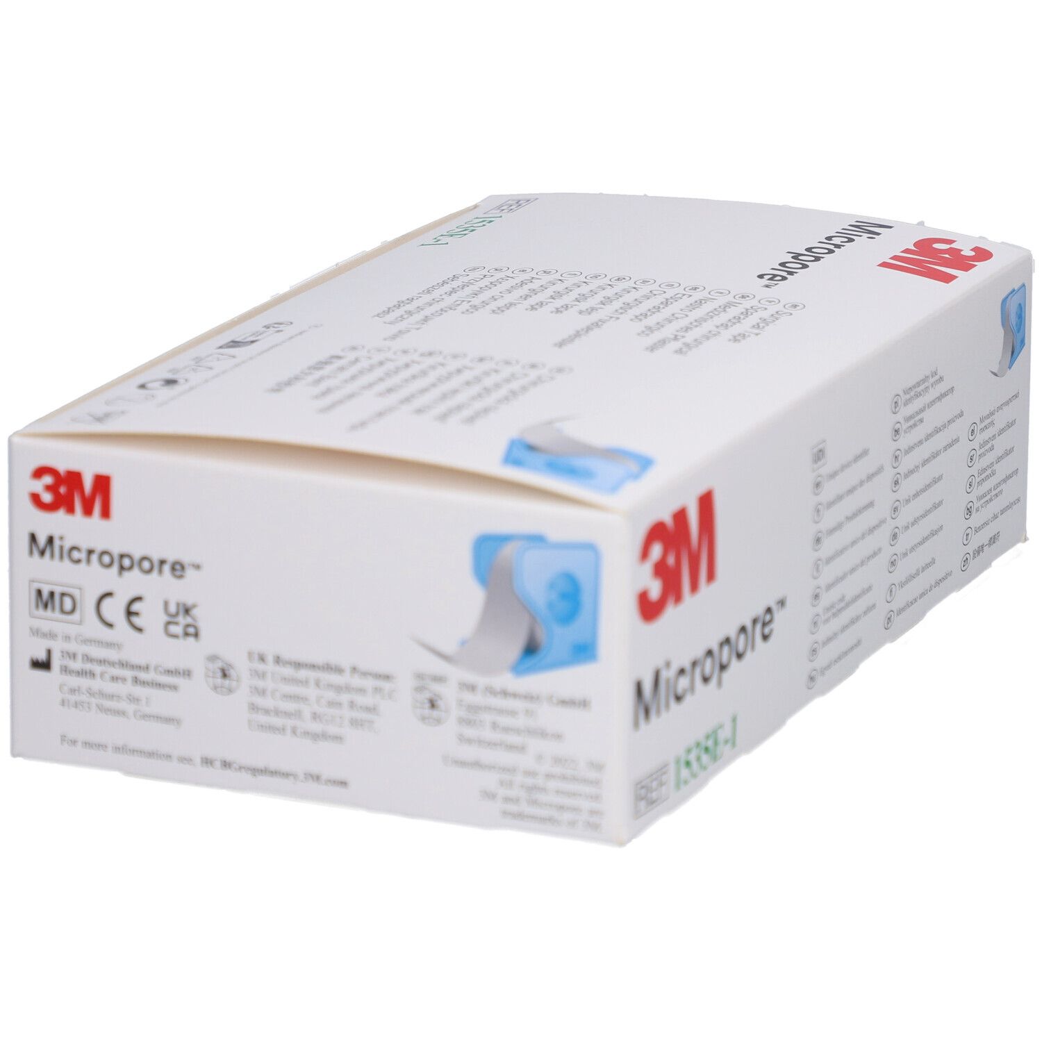 3M Micropore Heftpflaster Klebeband auf Rolle 25 mm x 9,14 m