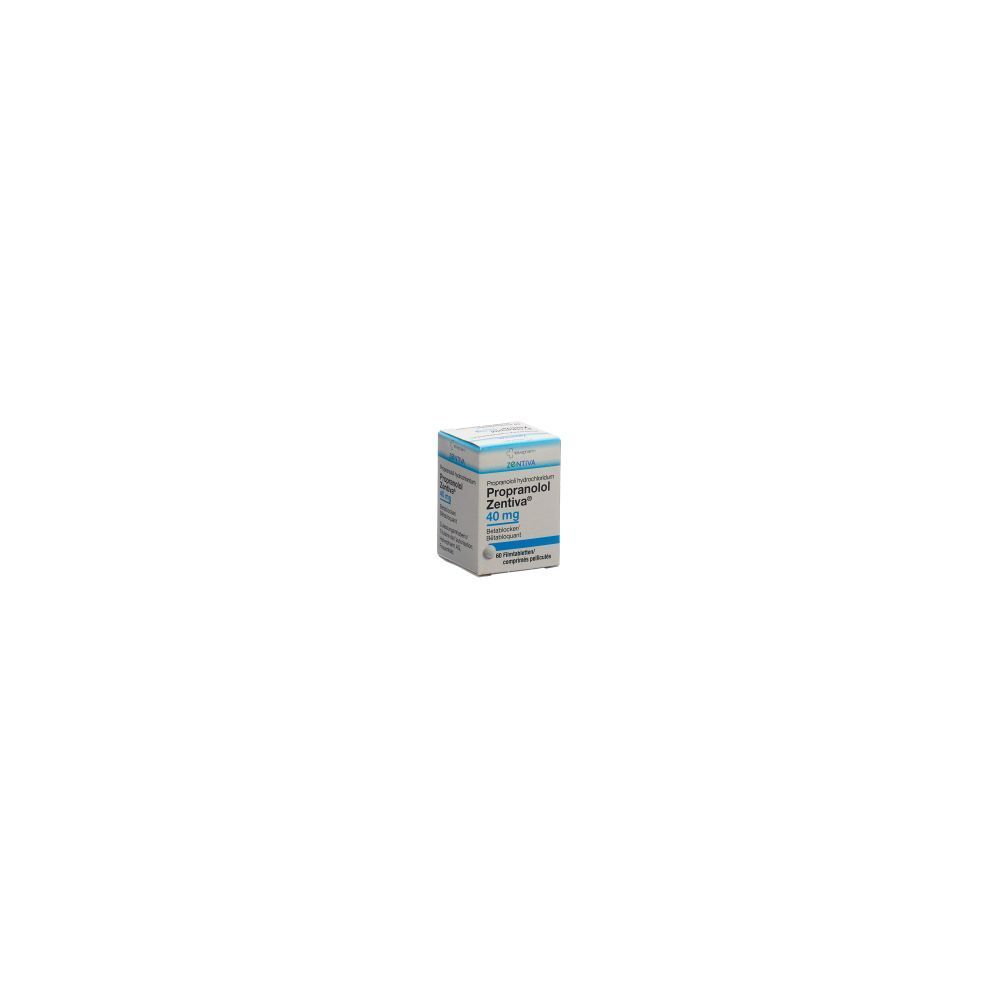 PROPRANOLOL Zentiva Filmtabl 40 mg Ds 60 Stk