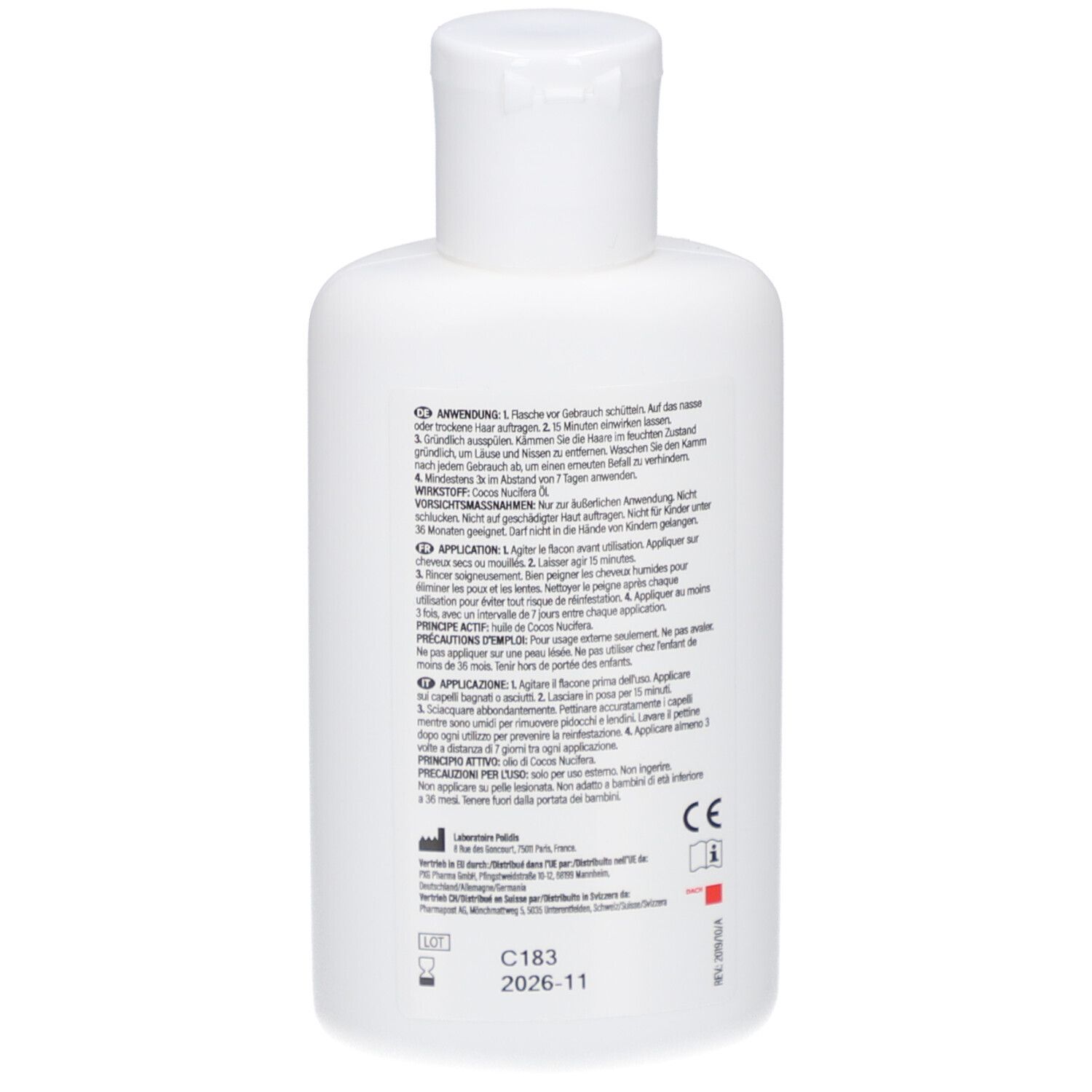 LIVSANE Shampoo gegen Läuse und Nissen Aktiv 100% natürlich
