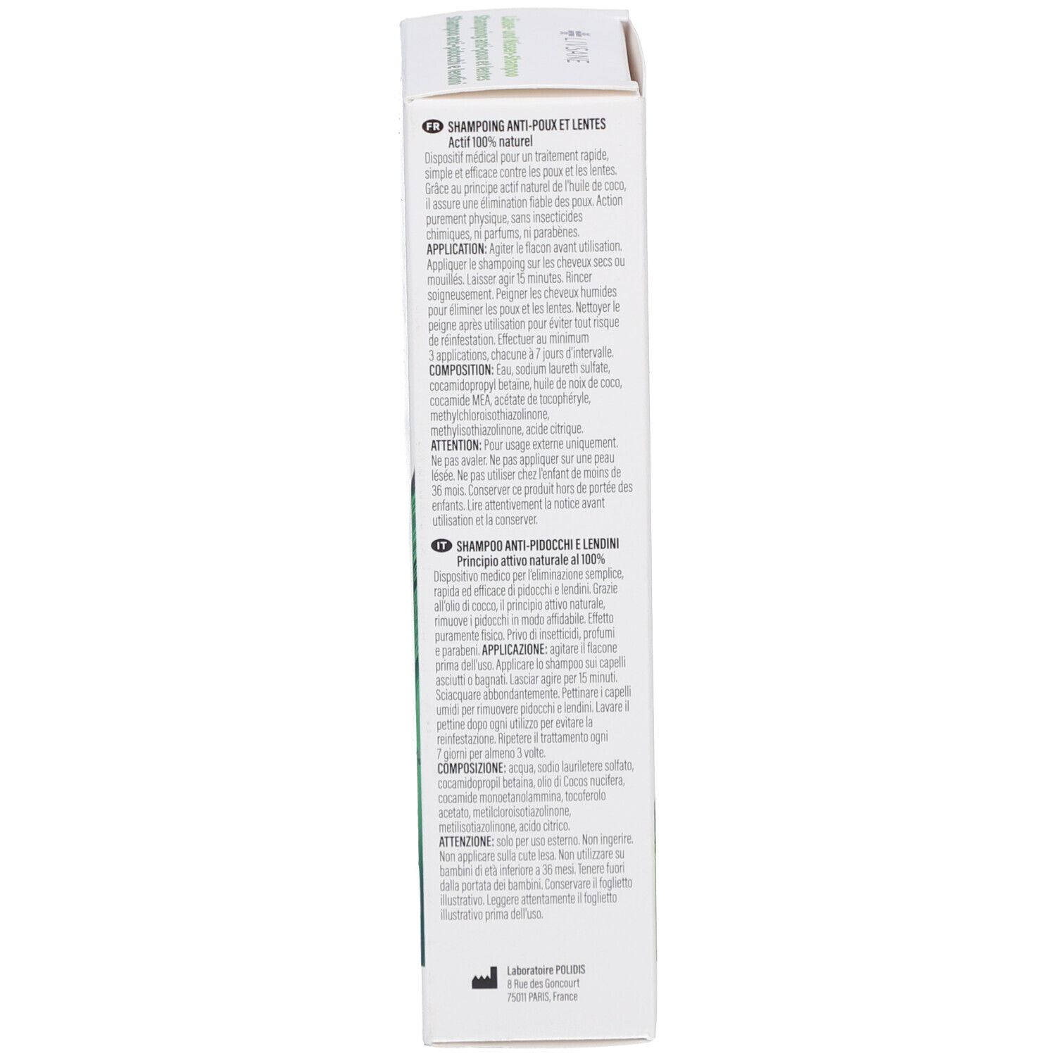 LIVSANE Shampoo gegen Läuse und Nissen Aktiv 100% natürlich