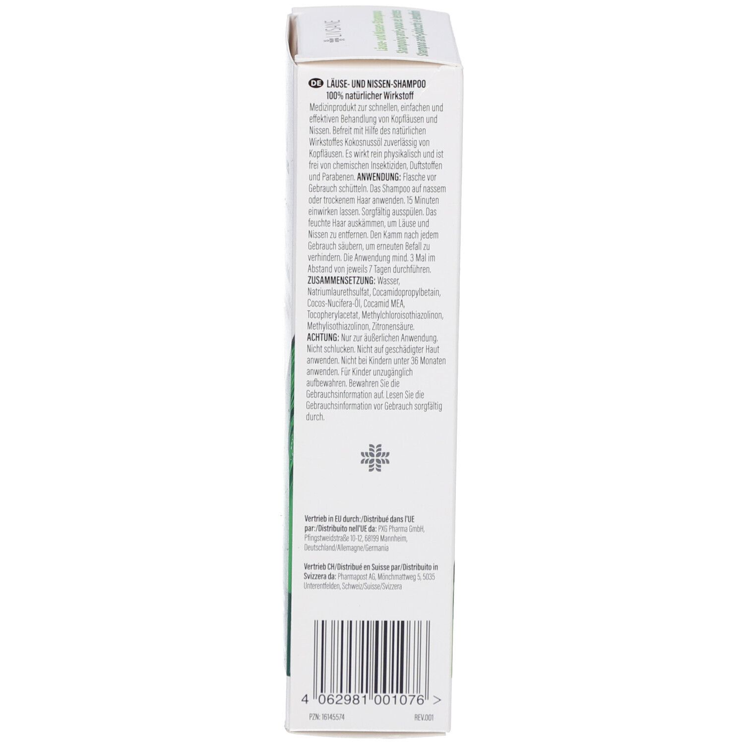LIVSANE Shampoo gegen Läuse und Nissen Aktiv 100% natürlich