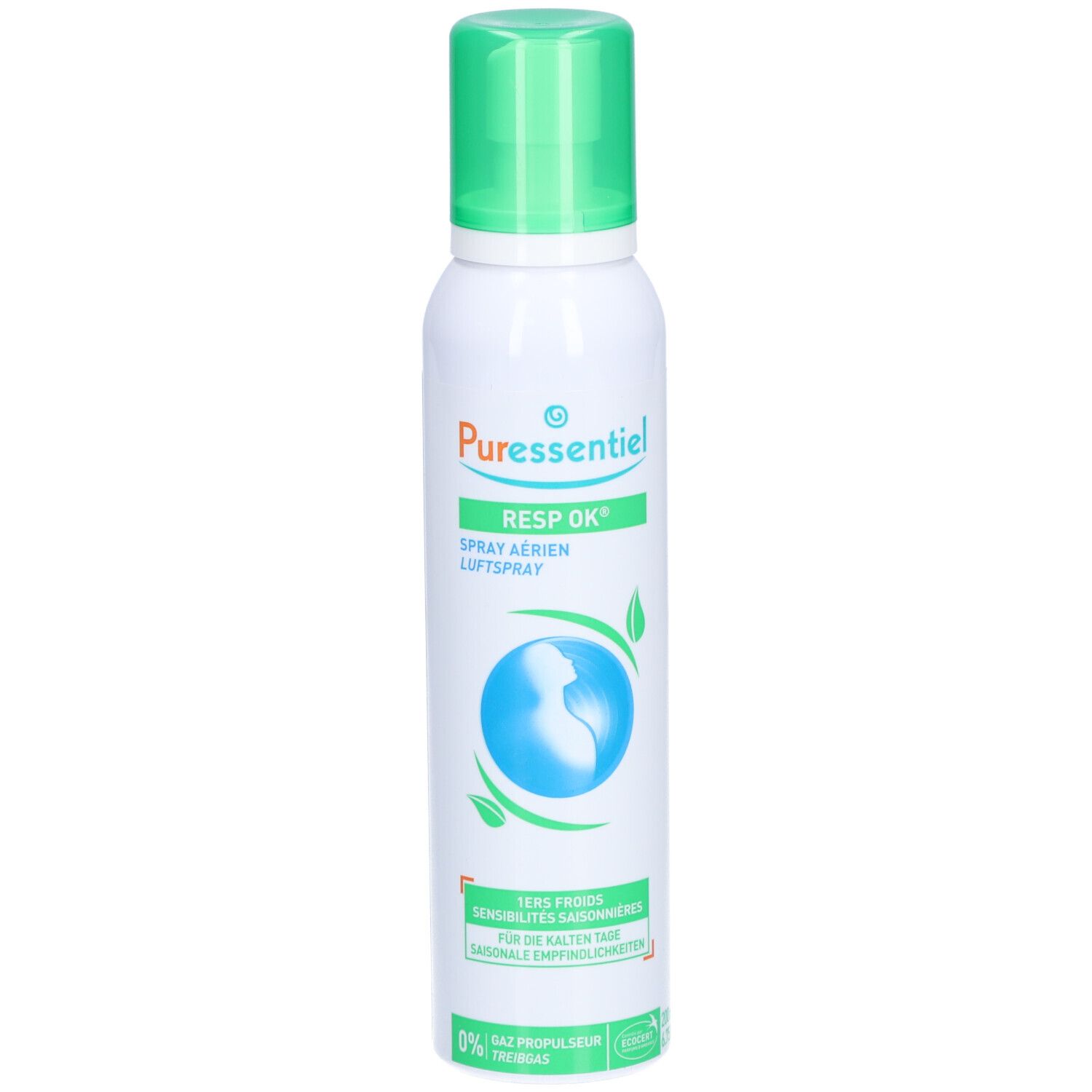 PURESSENTIEL RESPIRATOIRE Spray Aérien Resp'OK® - Format Familial - 200 ml