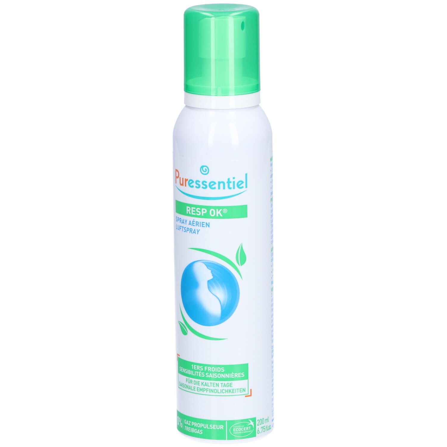 PURESSENTIEL RESPIRATOIRE Spray Aérien Resp'OK® - Format Familial - 200 ml