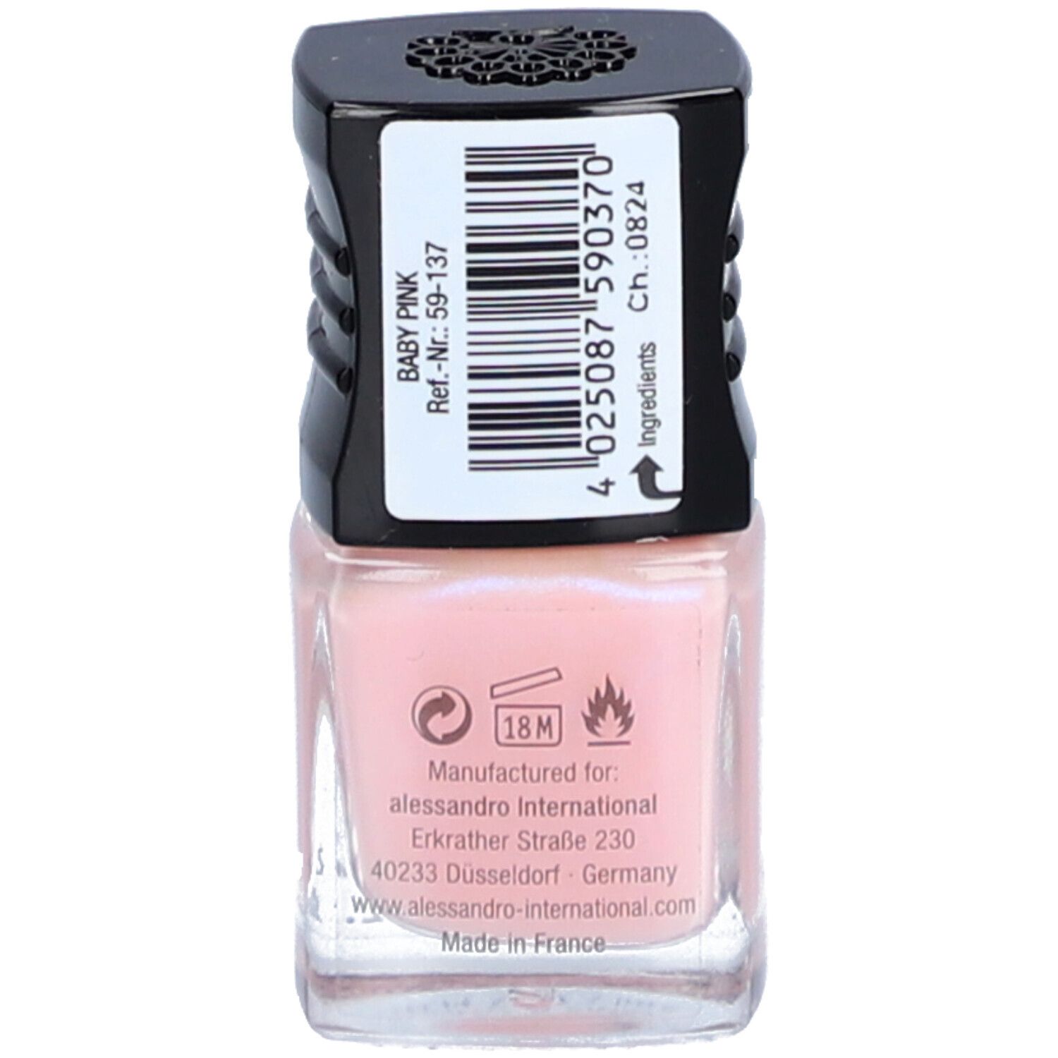 ALESSANDRO vernis à ongles Baby Pink