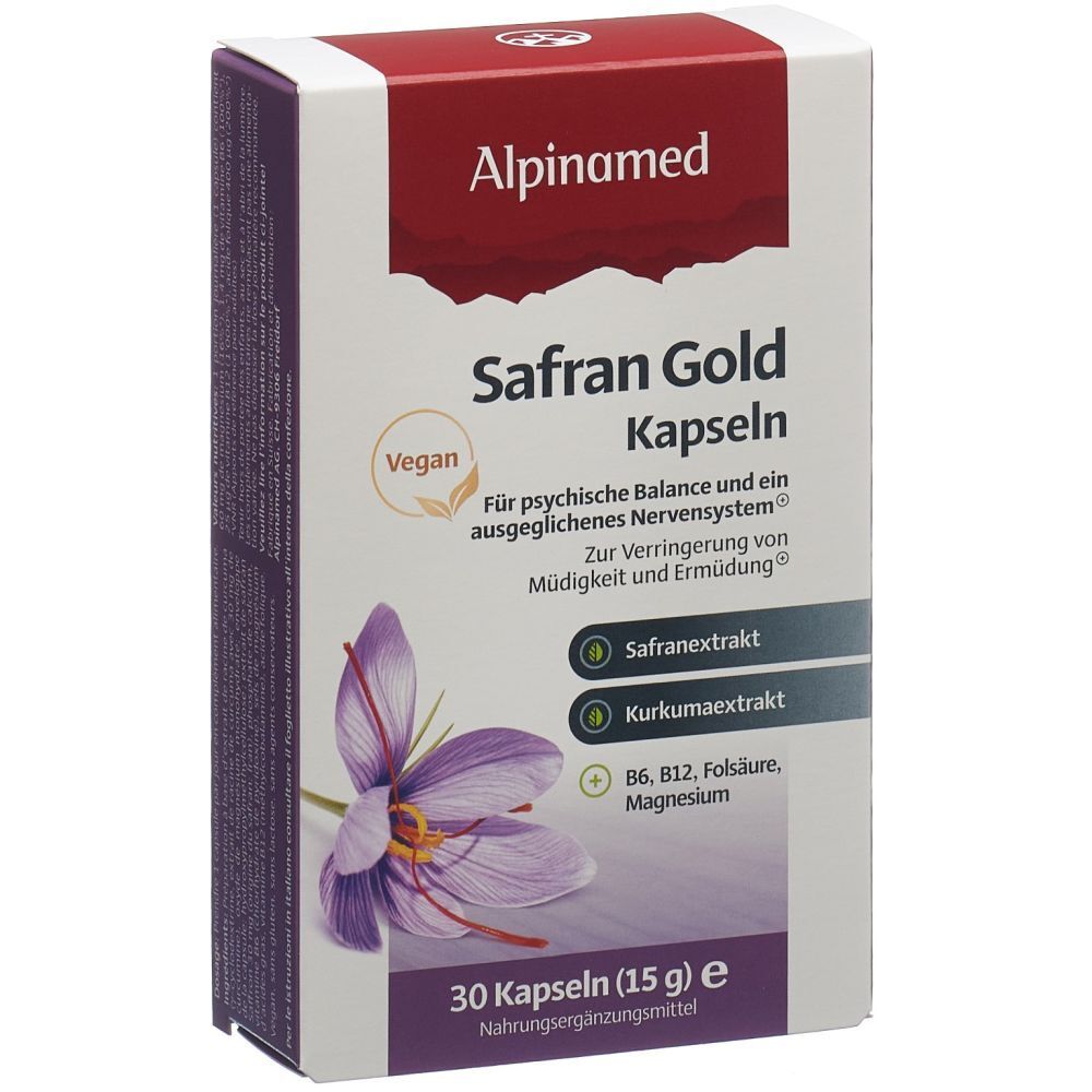 Alpinamed Safran d'Or Capsules