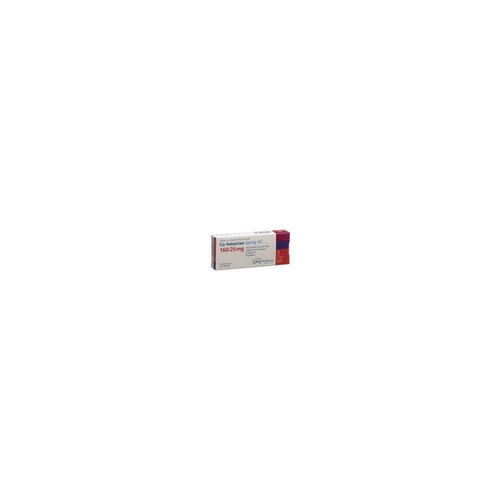 CO-VALSARTAN Spirig HC Filmtabl 160/25 mg 28 Stk