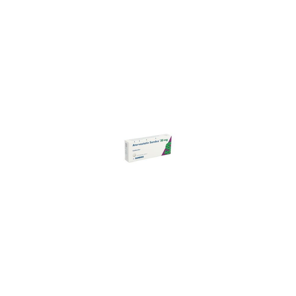 ATORVASTATIN Sandoz Filmtabl 20 mg 30 Stk