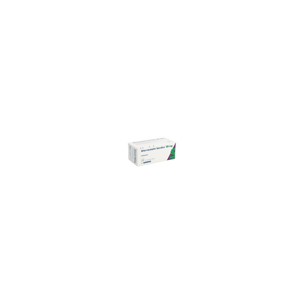 ATORVASTATIN Sandoz Filmtabl 20 mg 100 Stk
