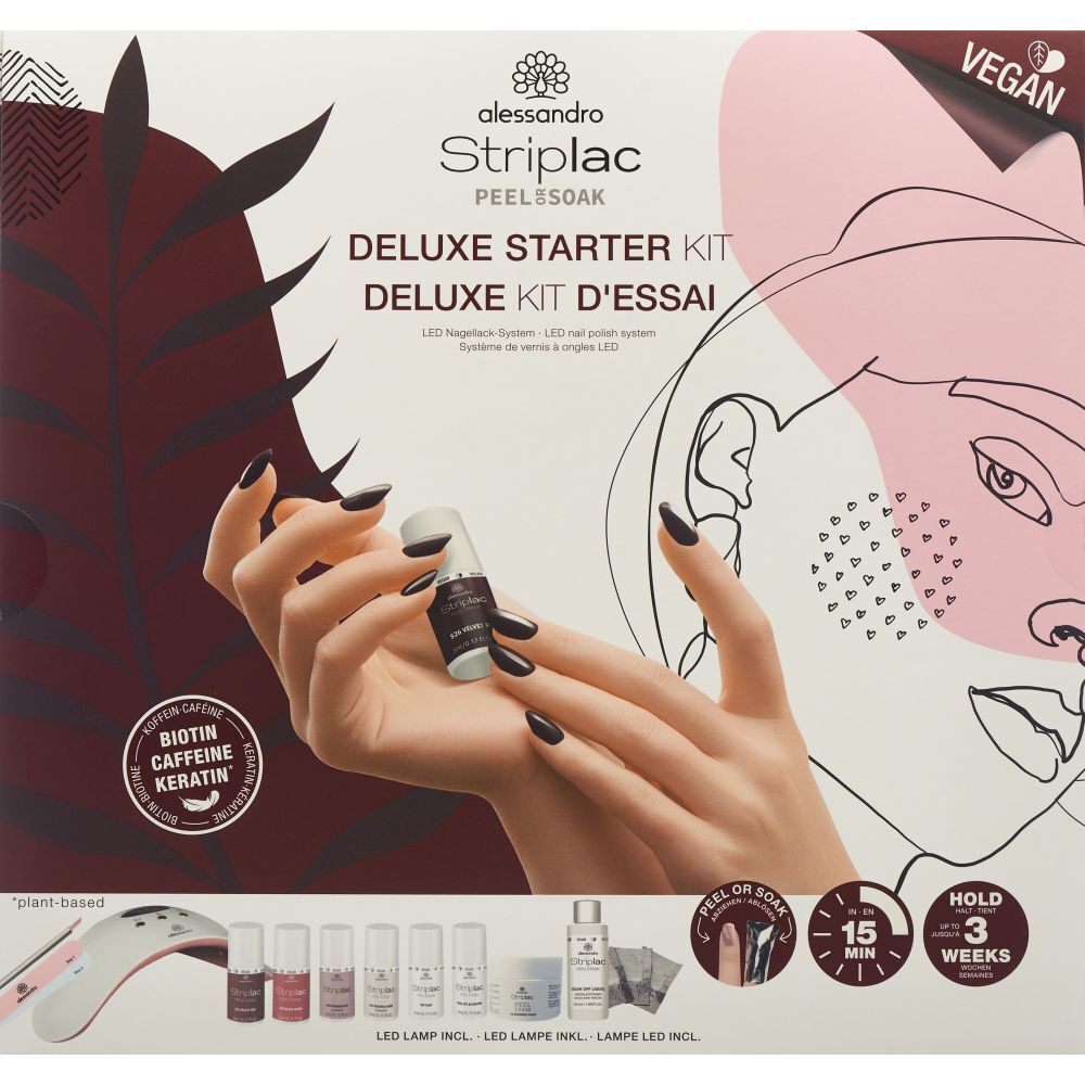 ALESSANDRO Striplac Peel or Soak - Kit d'essai Deluxe