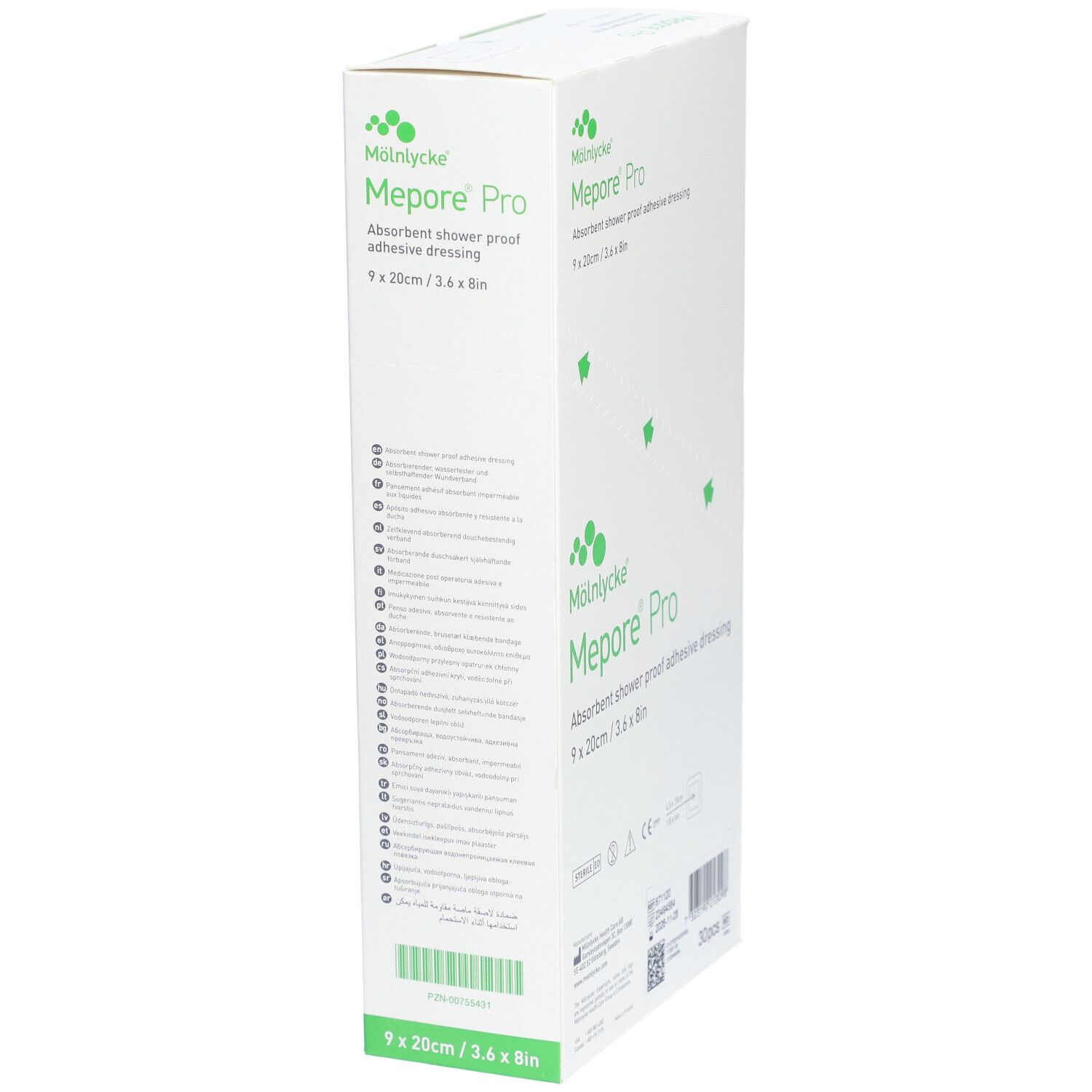 MEPORE PRO Wundv 20x9cm Wundk 14x4.5cm st n 30 Stk