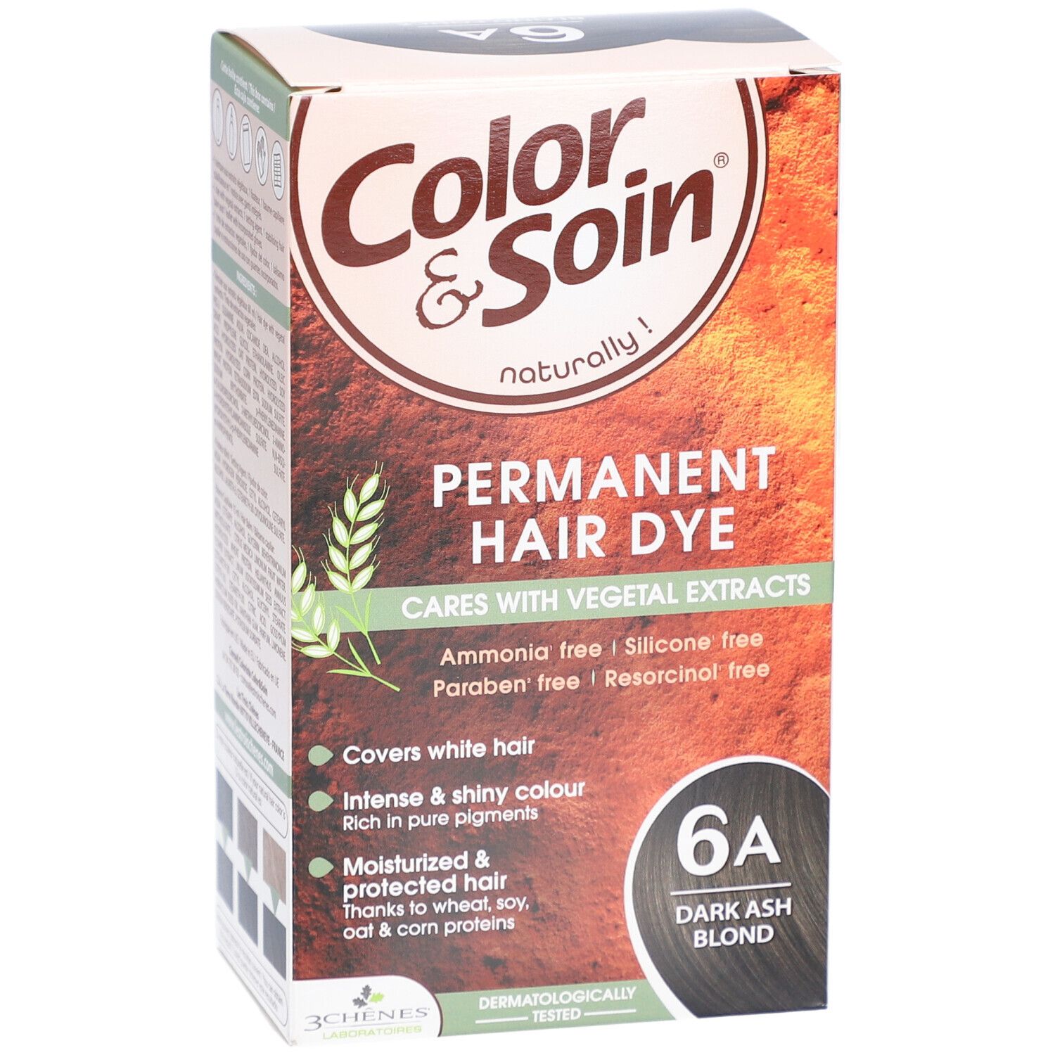 Les 3 Chênes Color & Soin Coloration 6A Dunkelblond Aschblond