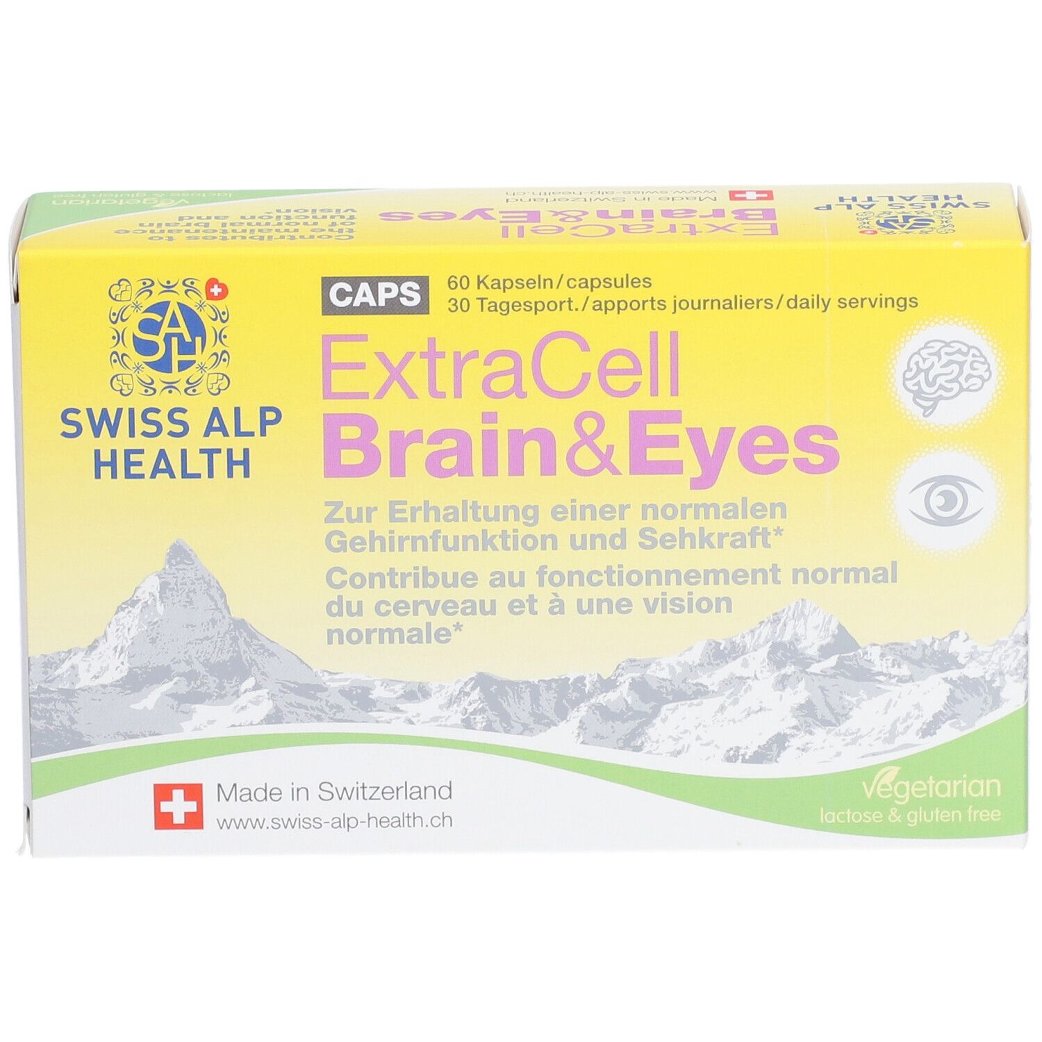 EXTRA CELL Gehirn & Augen Kapseln