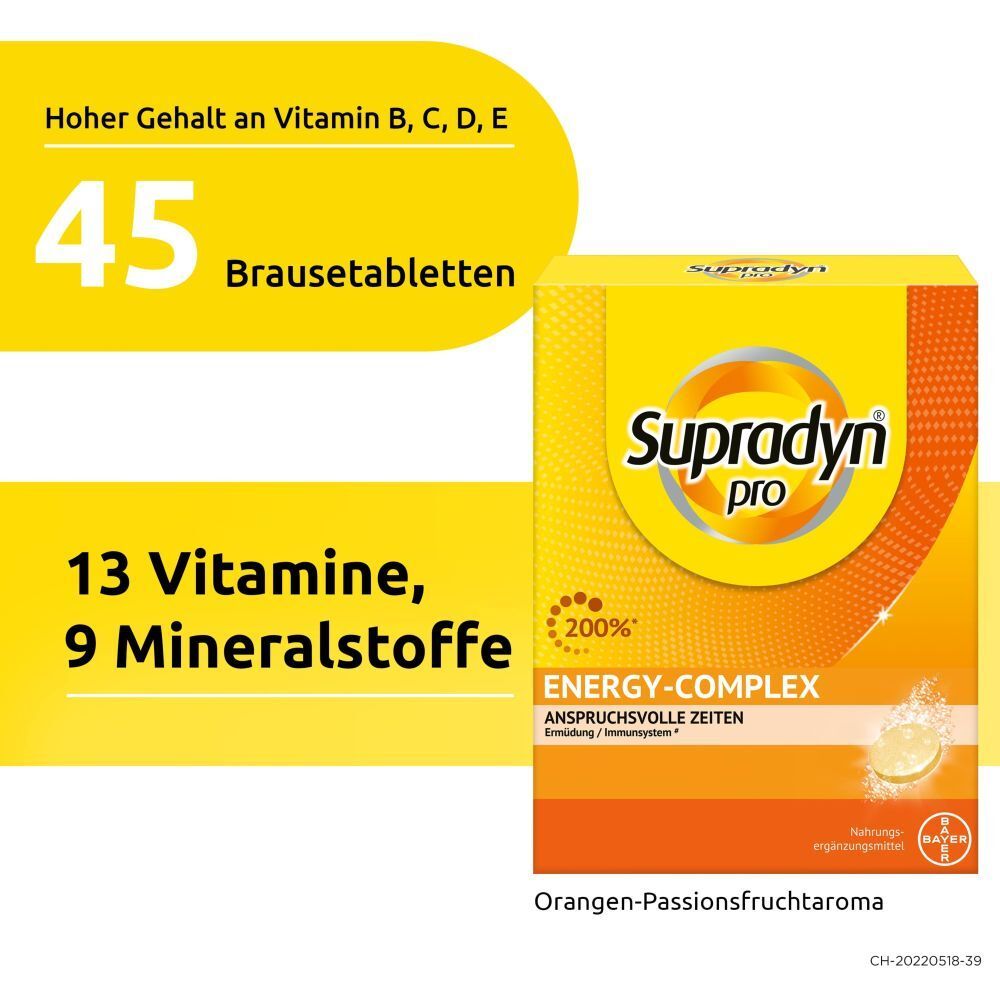 SUPRADYN® Pro Energy-complex Effervescent