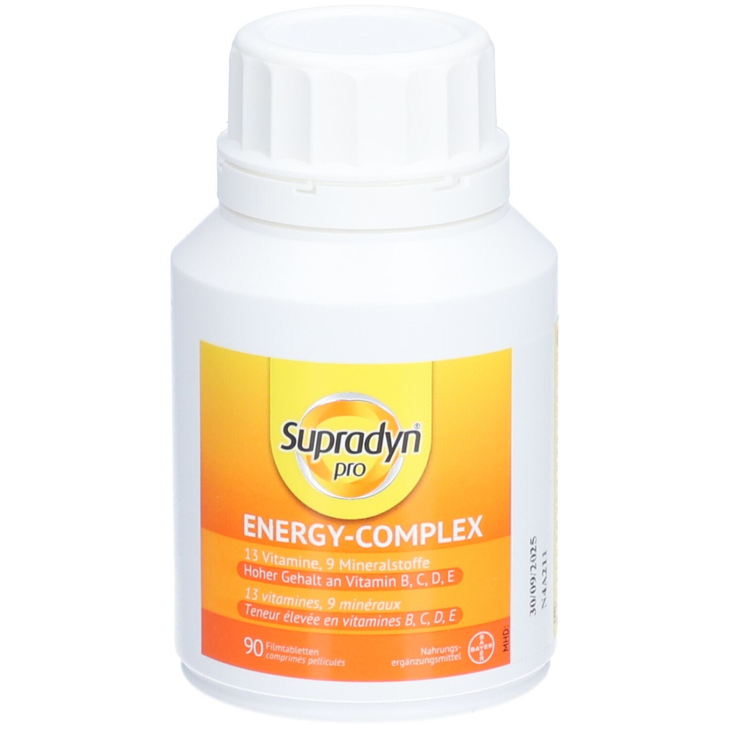 Supradyn pro energy-complex - Jetzt 10% sparen* mit dem Code "SUPRA10"