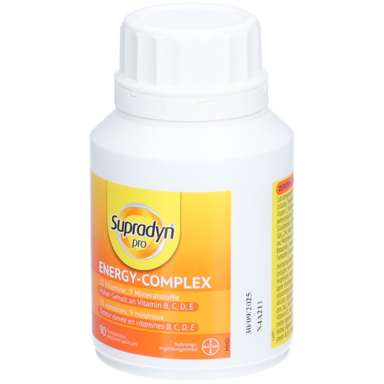 Supradyn pro energy-complex - Jetzt 10% sparen* mit dem Code "SUPRA10"