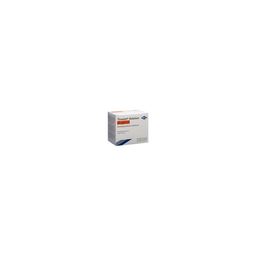 TIROSINT Solution 25 mcg 90 Amp 1 ml