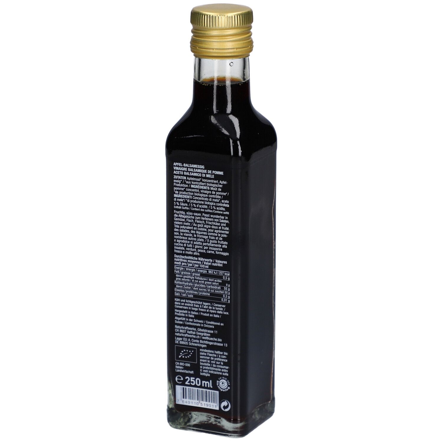 NATURKRAFTWERKE Balsamico-Essig Bio-Apfel